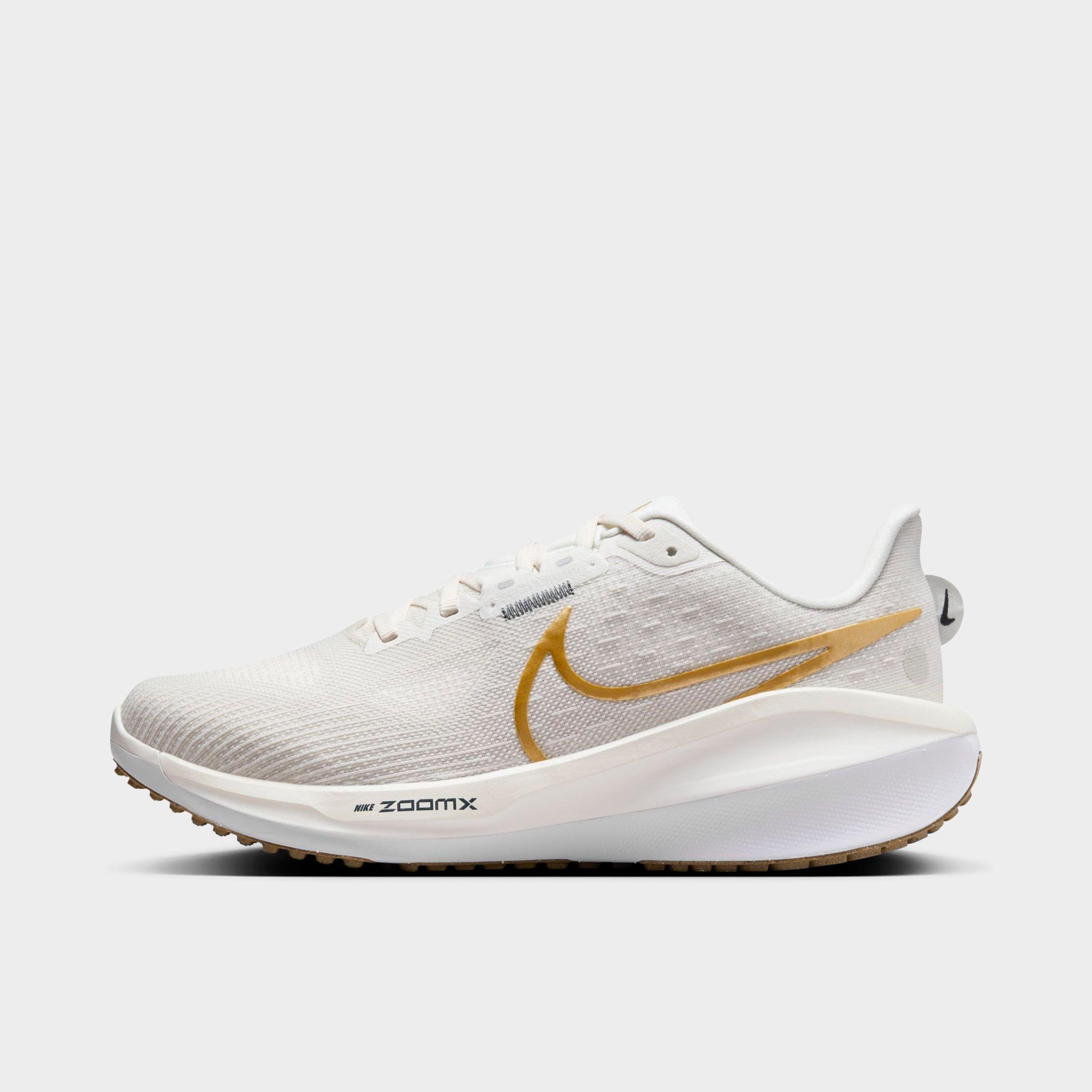 Nike Women's Vomero 17 Running Shoes in Phantom/Metallic Gold/Light Bone Size: 6