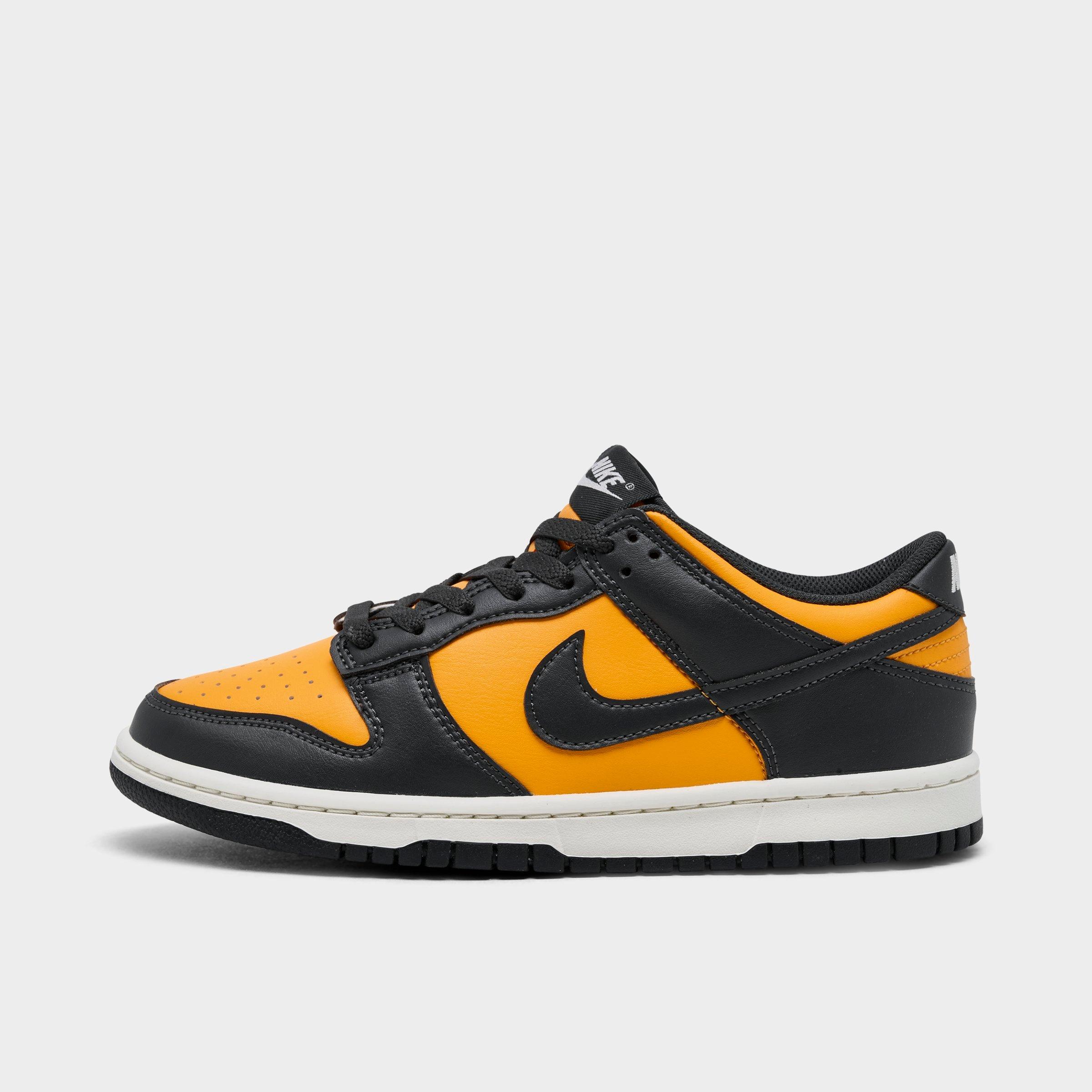 Nike Big Kids Dunk Low Casual Shoes in Sundial/Sail/Anthracite Size: 3.5