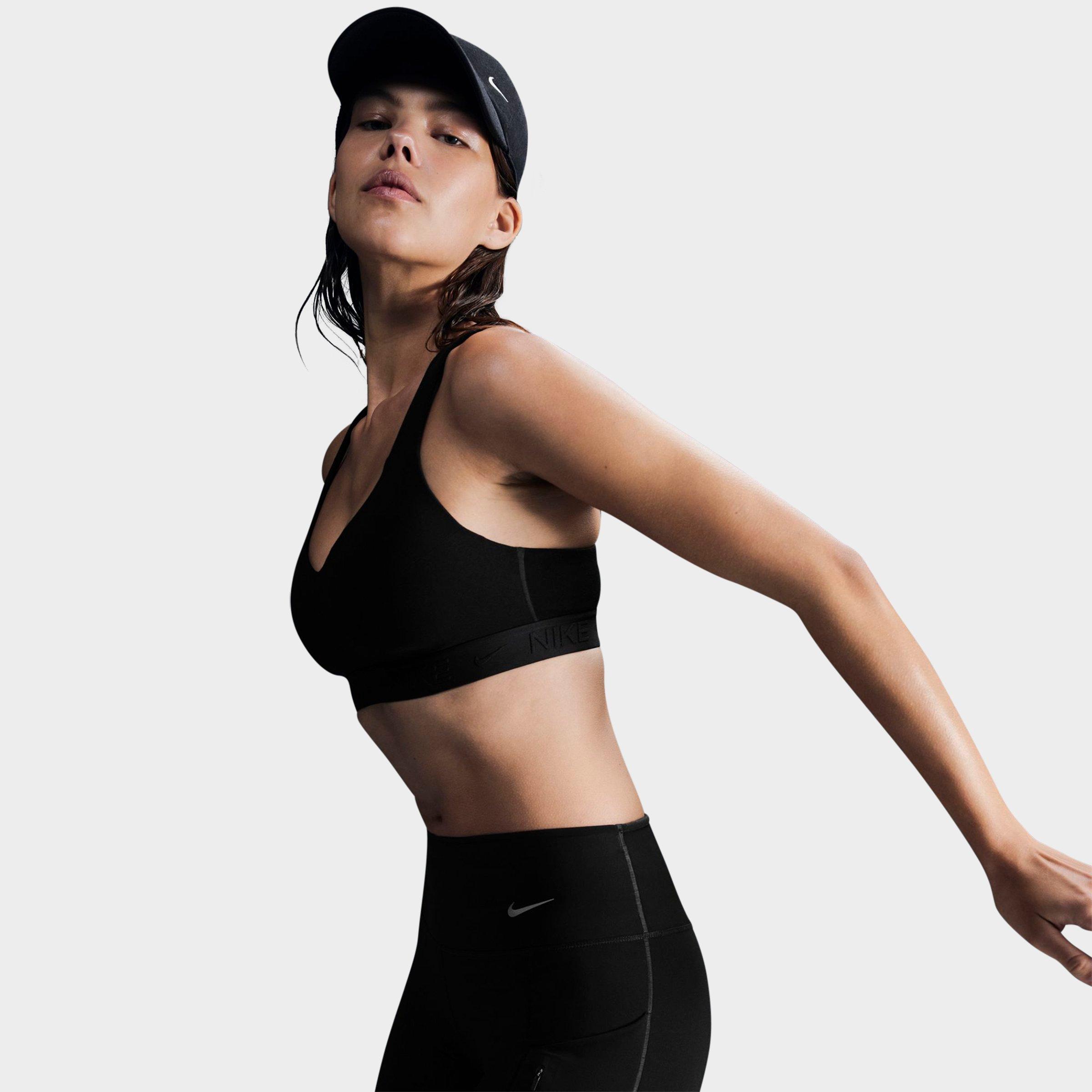 Nike Women's Dri-FIT Indy High Support Sports Bra in Black Size: 2XS