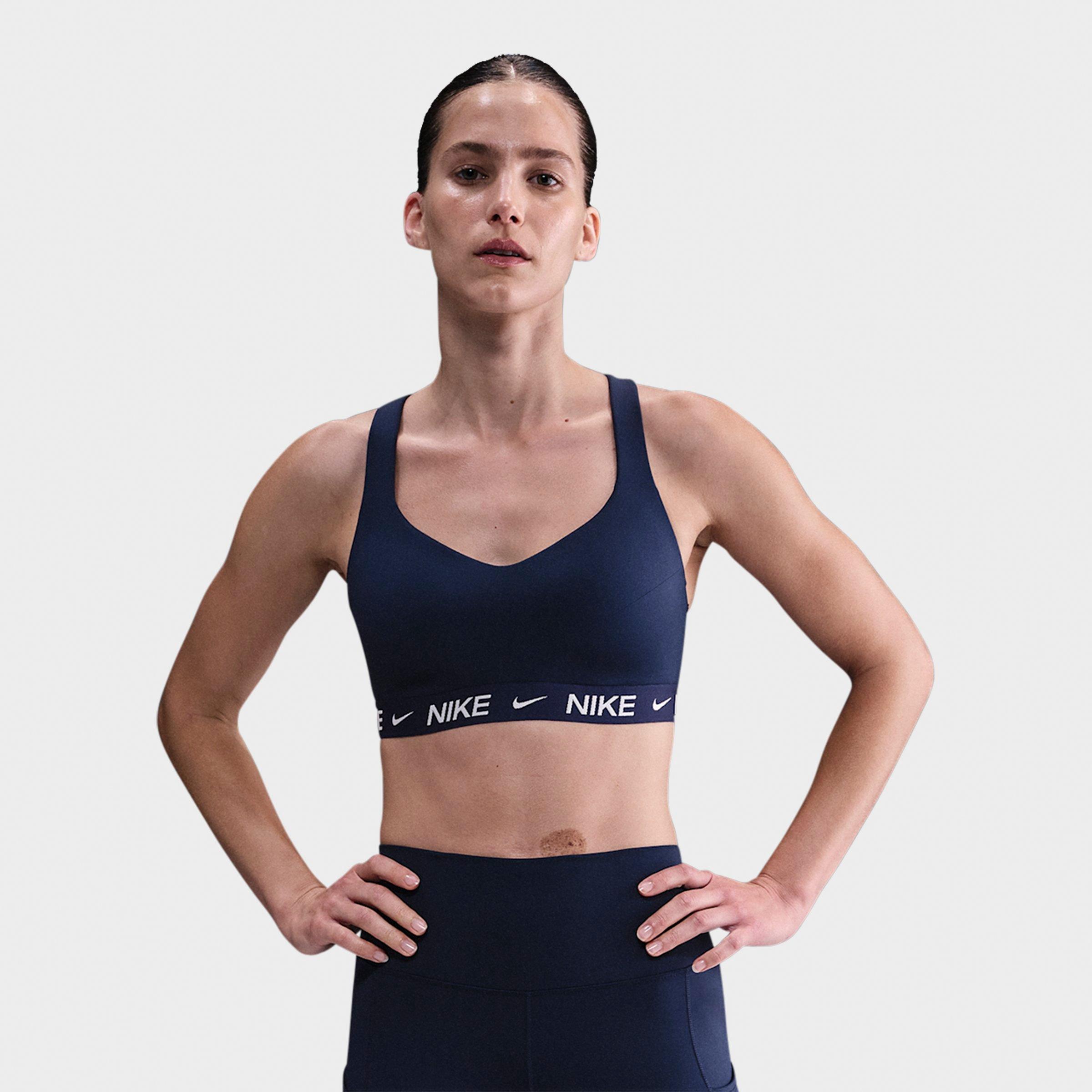 Nike Women's Dri-FIT Indy High Support Sports Bra in Midnight Navy Size: XS