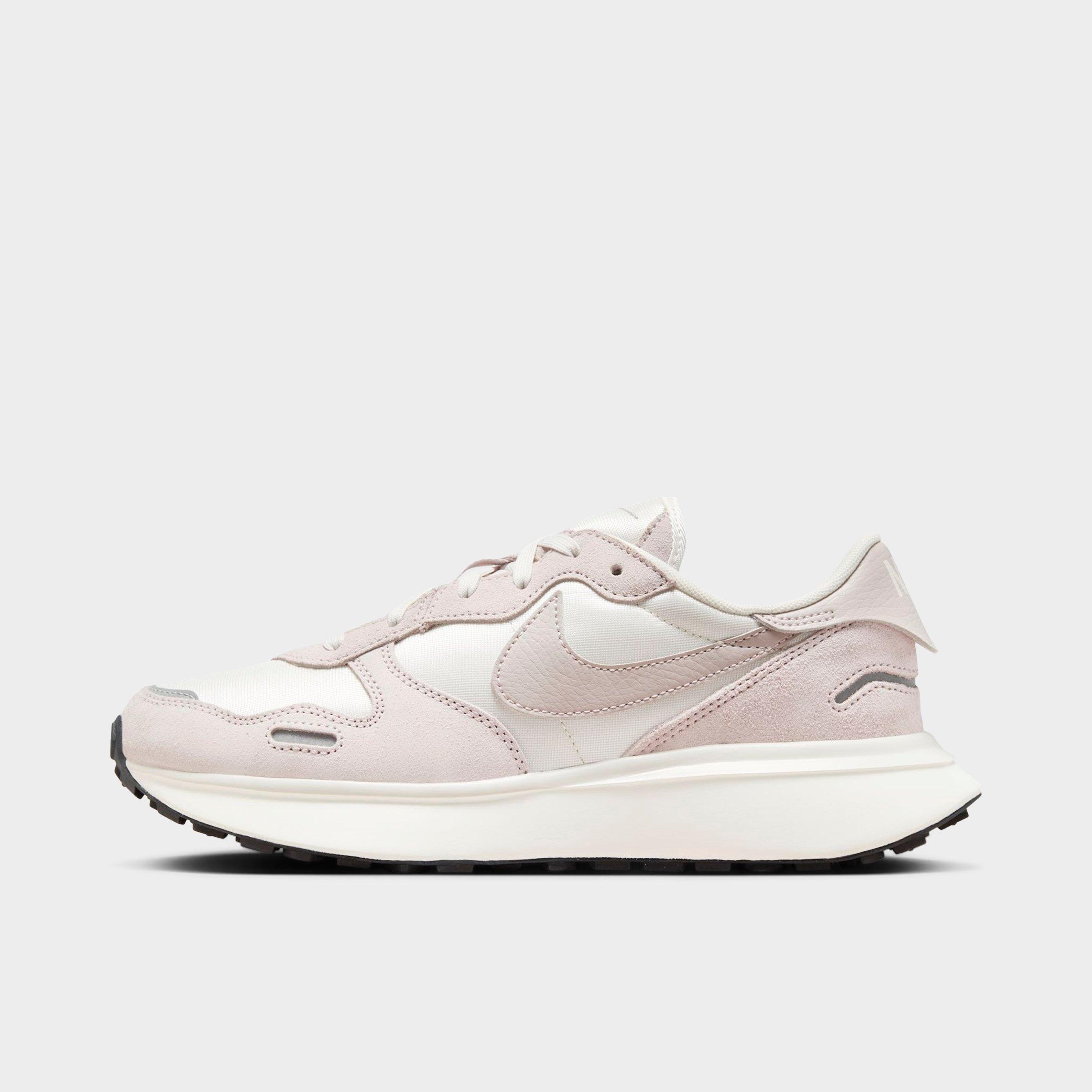 Nike Women's Phoenix Waffle Casual Shoes in Phantom/Platinum Violet/Sail Size: 9.0