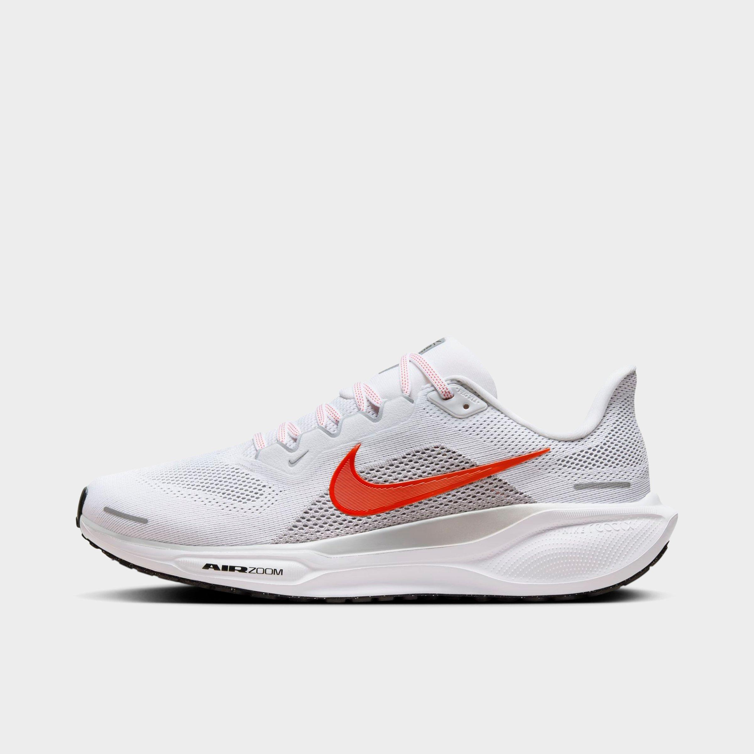 Nike Men's Pegasus 41 Running Shoes in White/Wolf Grey/Black Size: 7.0