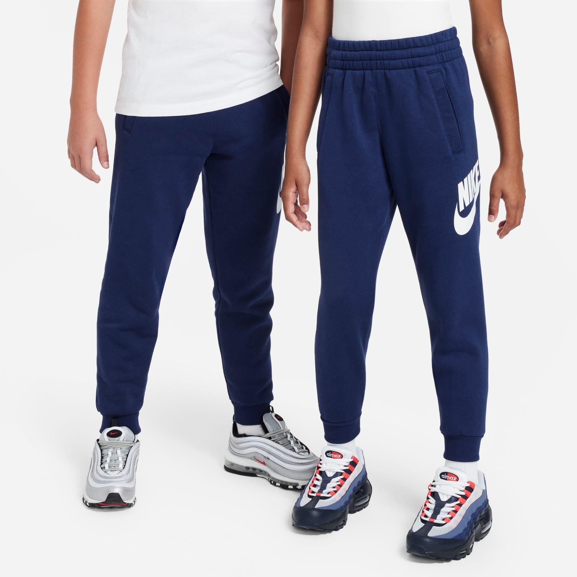 Nike Kids Club Fleece Jogger Pants in Midnight Navy/White Size: XS