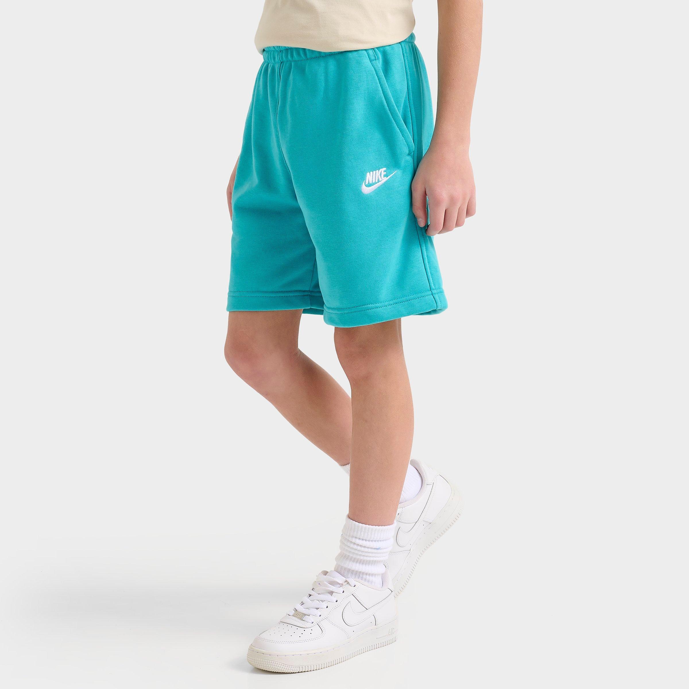 Nike Big Kids Club French Terry Club Fleece Shorts in Dusty Cactus Size: Small