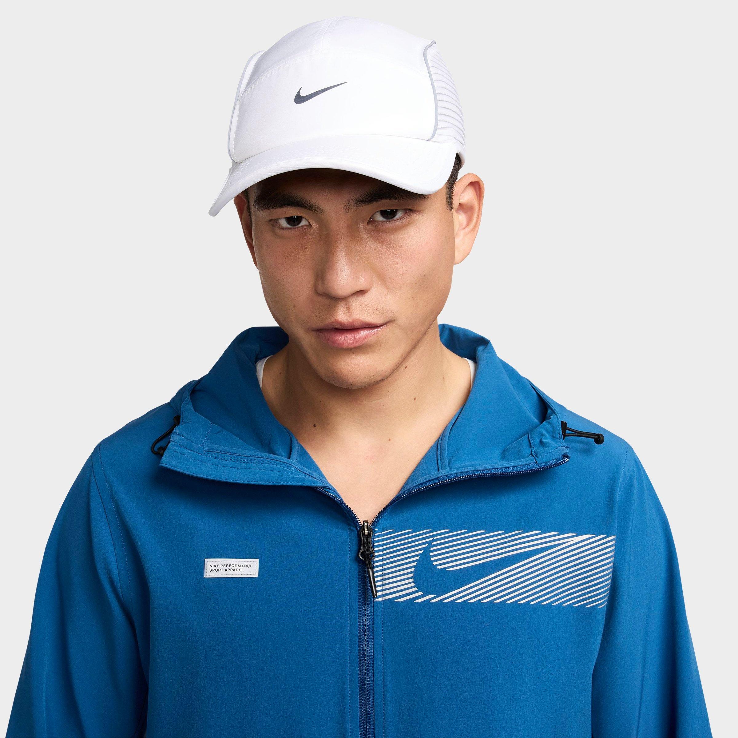 Nike Dri-FIT ADV FLY Unstructured Drawcord Hat in White/Anthracite/Black Size: Large/XL