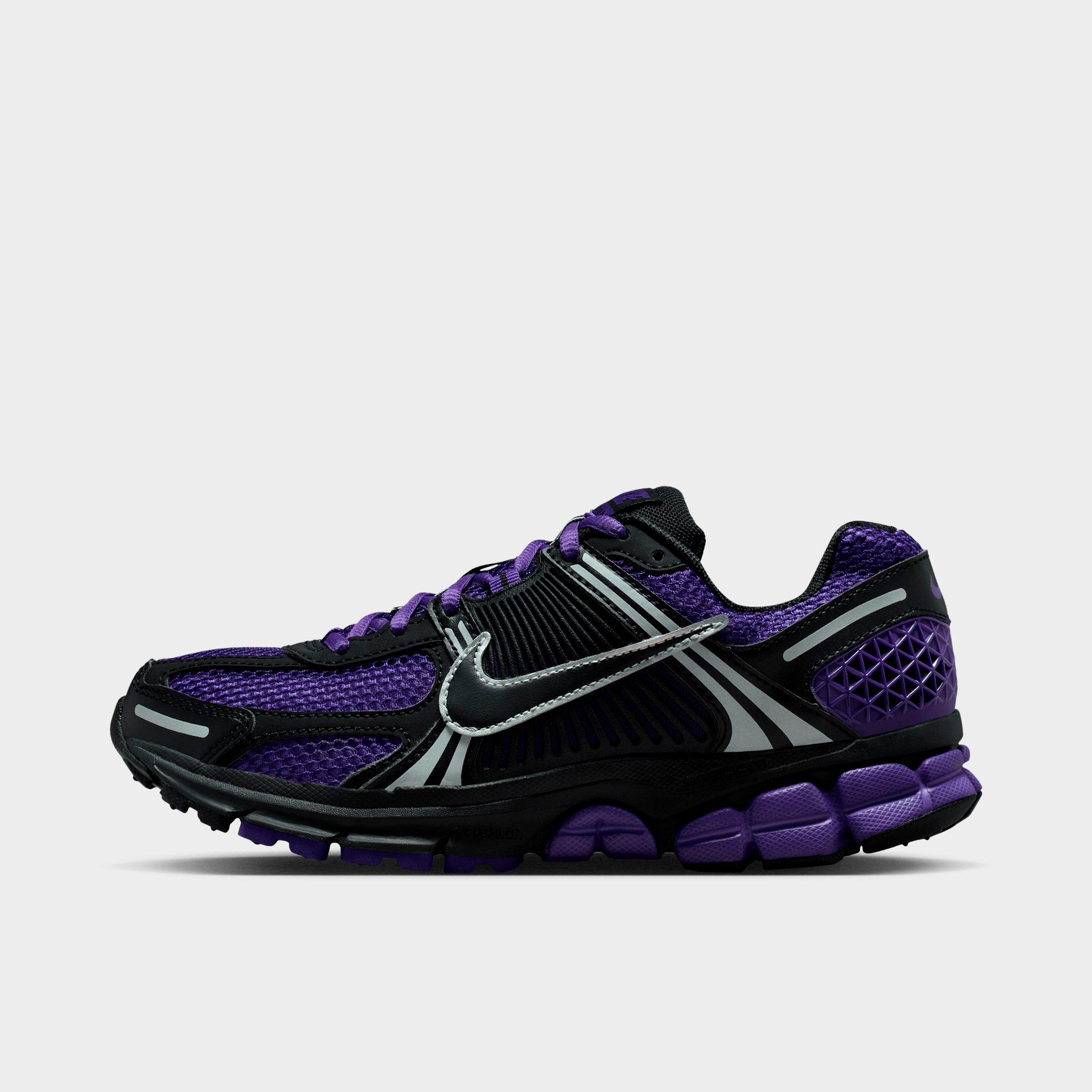Nike Women's Zoom Vomero 5 Casual Shoes in Black/Court Purple/Hyper Grape Size: 7.0