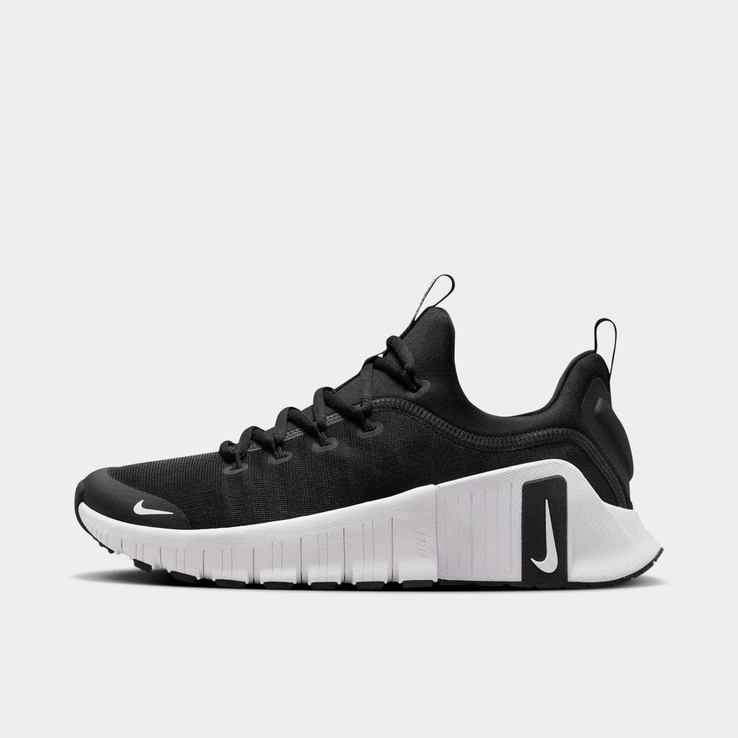 Nike Women's Free Metcon 6 Training Shoes in Black/White Size: 5.0