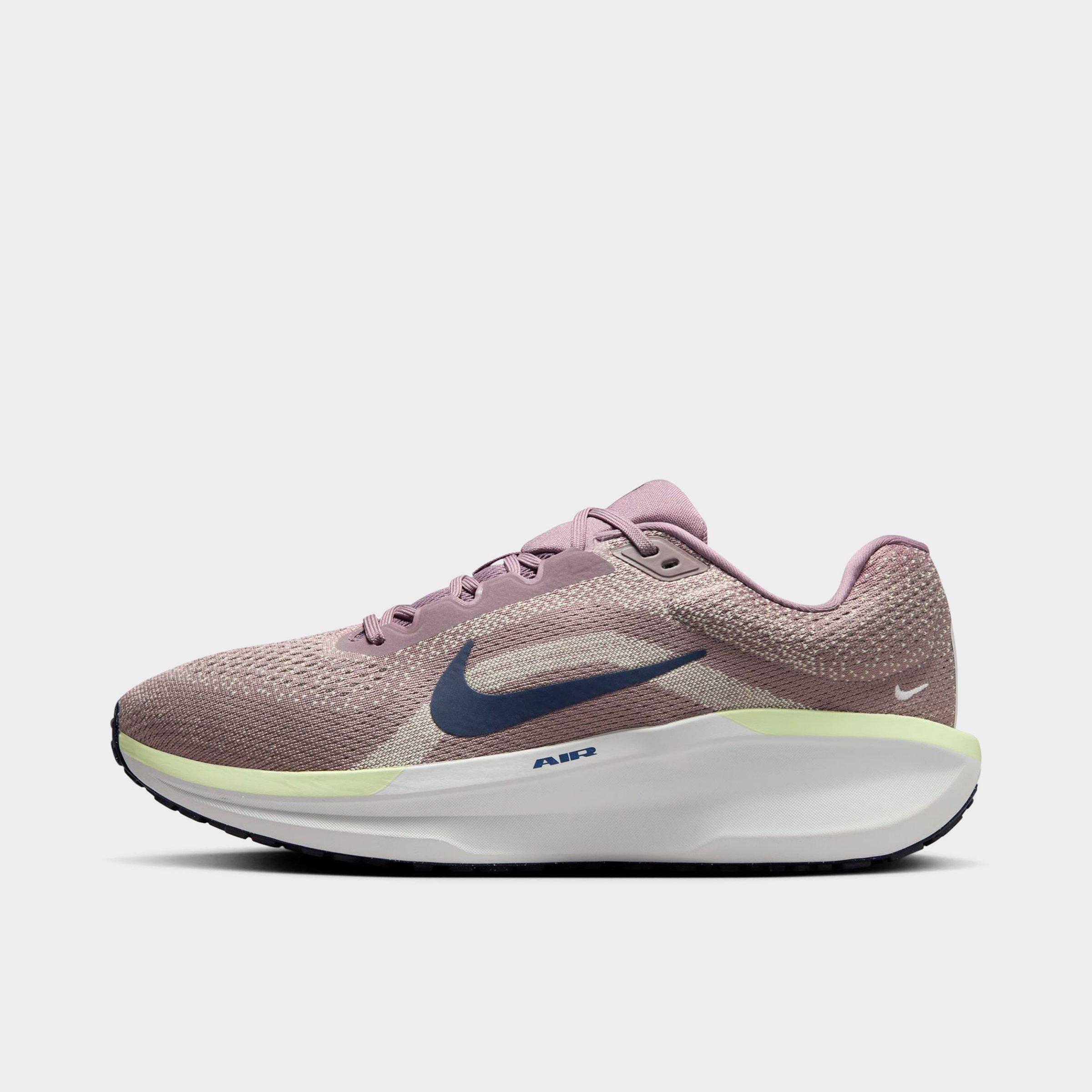 Nike Men's Winflo 11 Running Shoes in Taupe Grey/Vast Grey/Barely Volt Size: 7