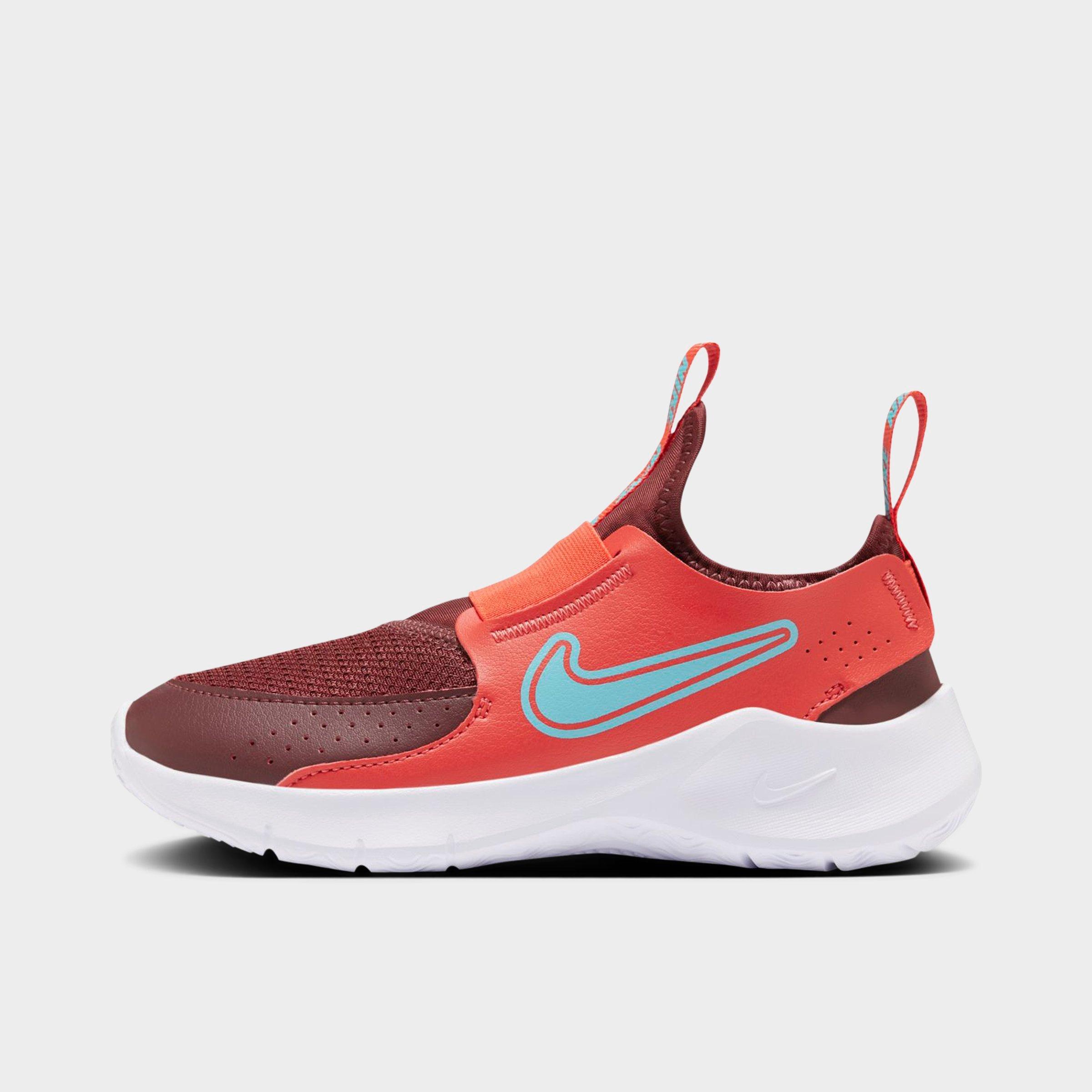 Nike Little Kids Flex Runner 3 Running Shoes in Light Crimson/Dark Team Red/White Size: 11.0