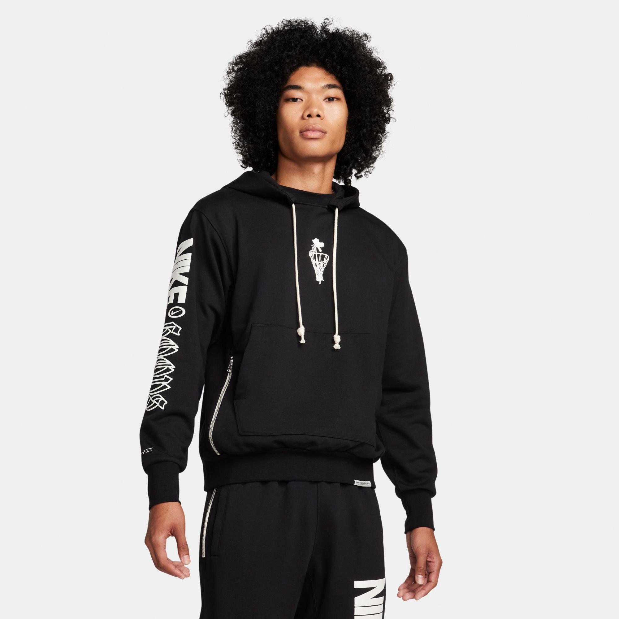Men's Nike Standard Issue Dri-FIT Basketball Graphic Pullover Hoodie