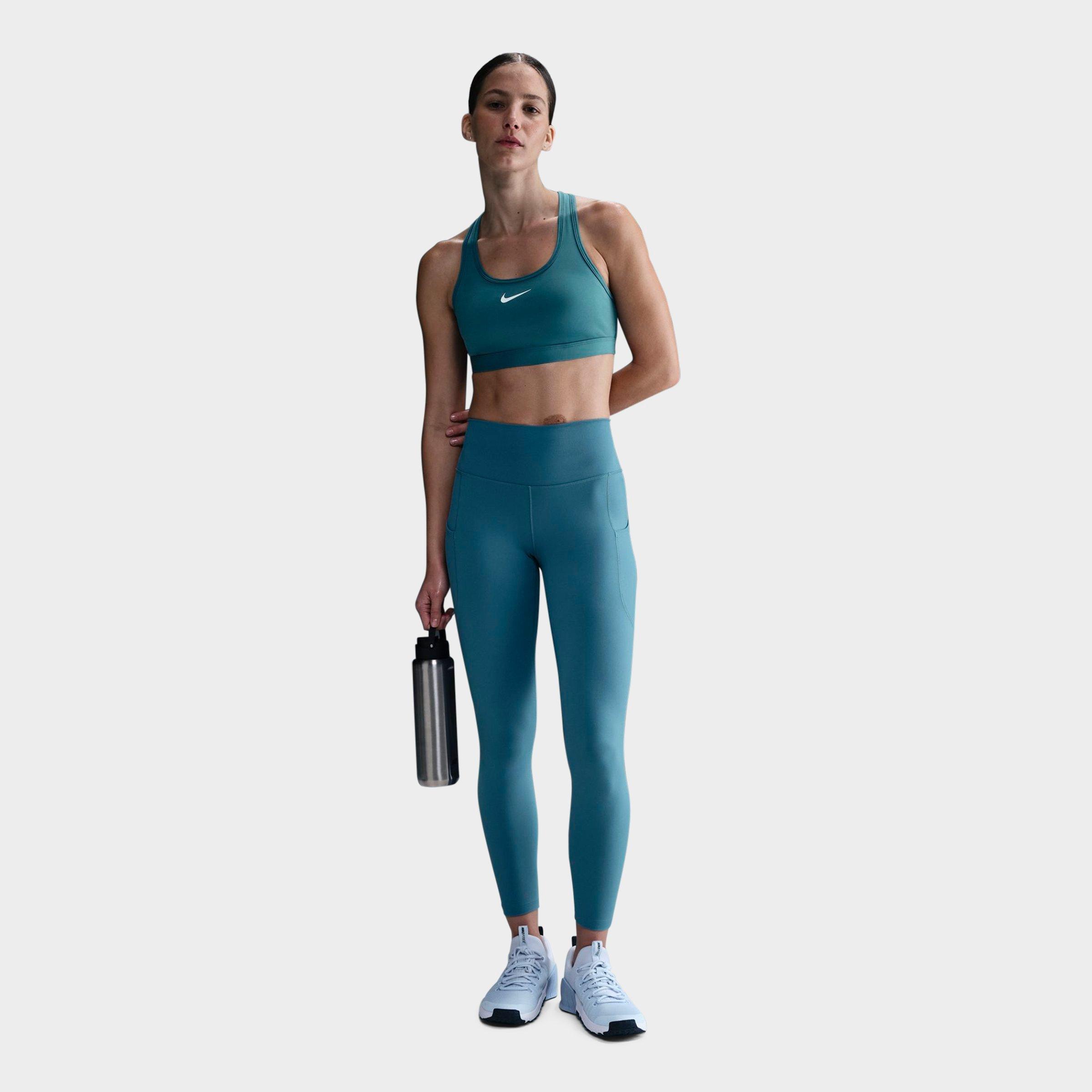 Nike Women's One Dri-FIT High-Rise 7/8 Training Tights in SMOKEY BLUE/BLACK Size: XS