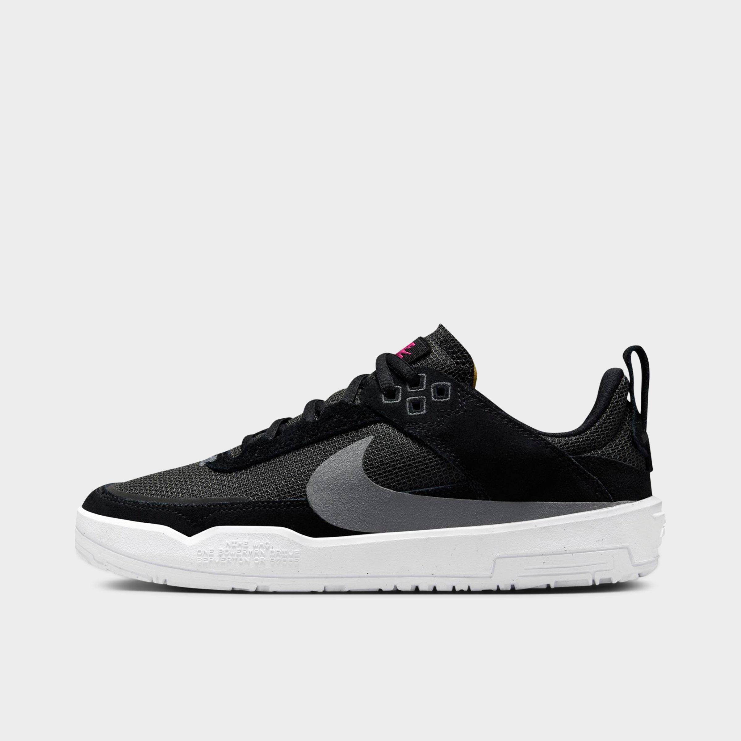 Nike Big Kids SB Day One Skate Shoes in Black/Anthracite/Alchemy Pink Size: 1.0