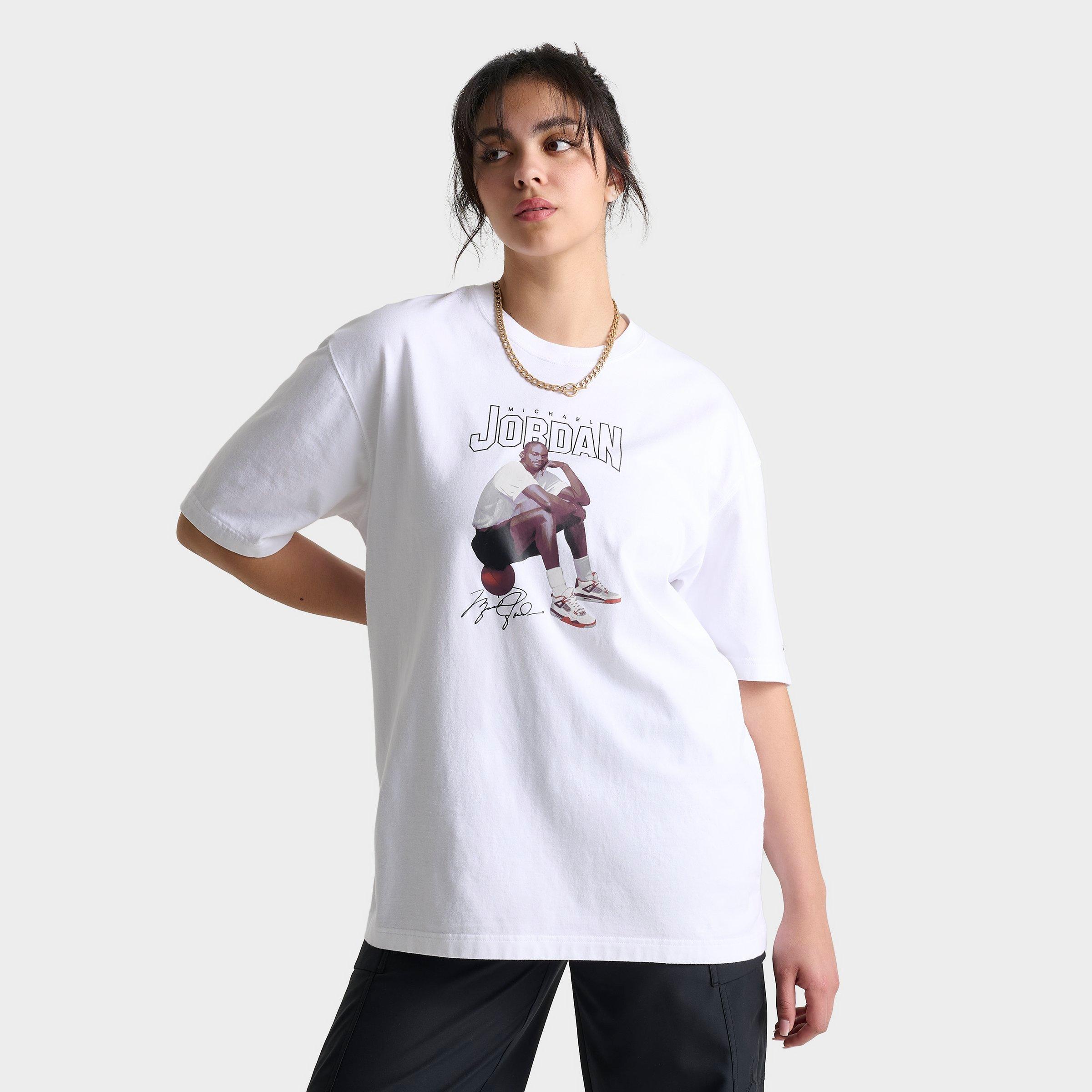 Women's Short-Sleeve Oversized Graphic T-Shirt