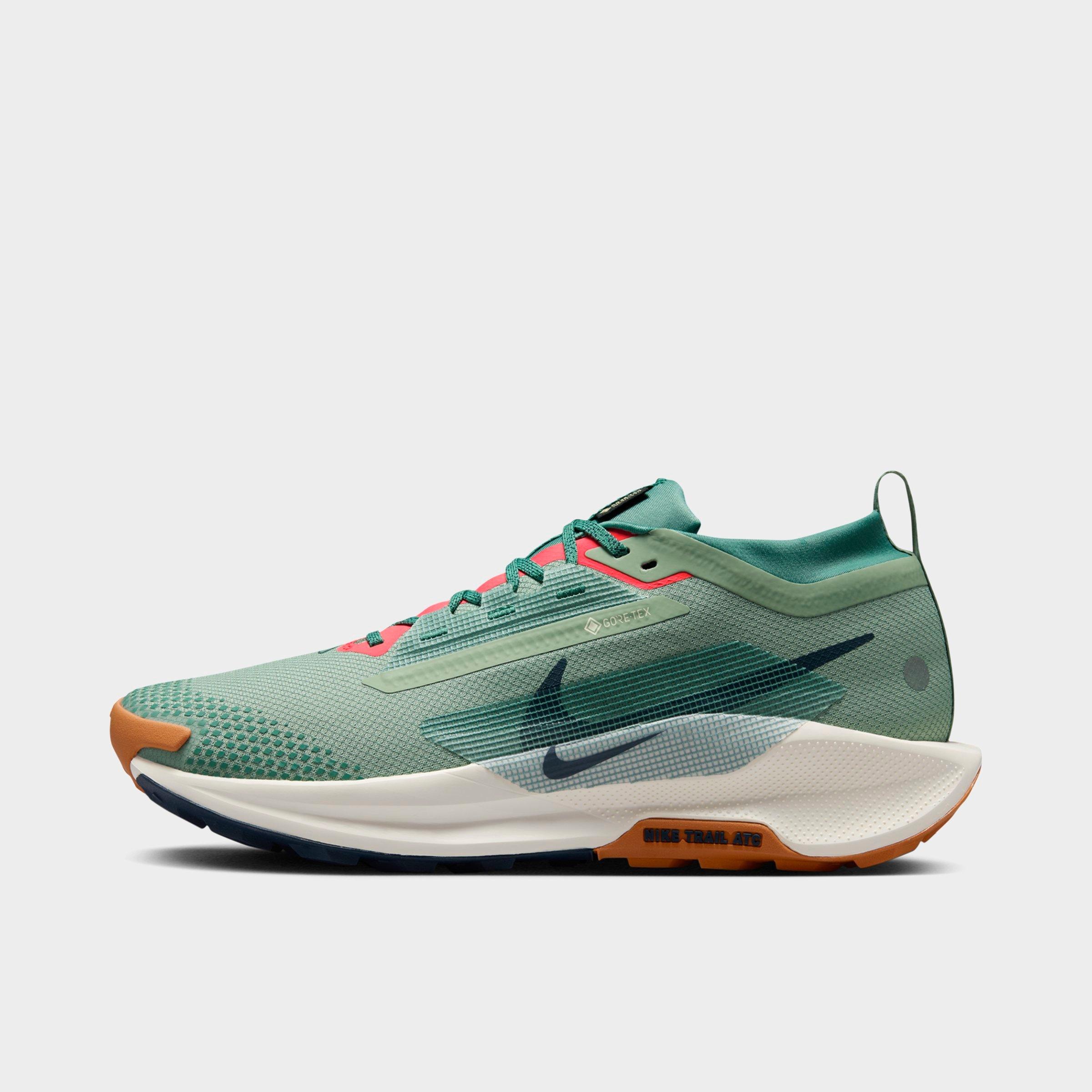 Nike Men's Pegasus Trail 5 GORE-TEX Waterproof Trail Running Shoes in Jade Horizon/Bicoastal/Pale Ivory Size: 9.0