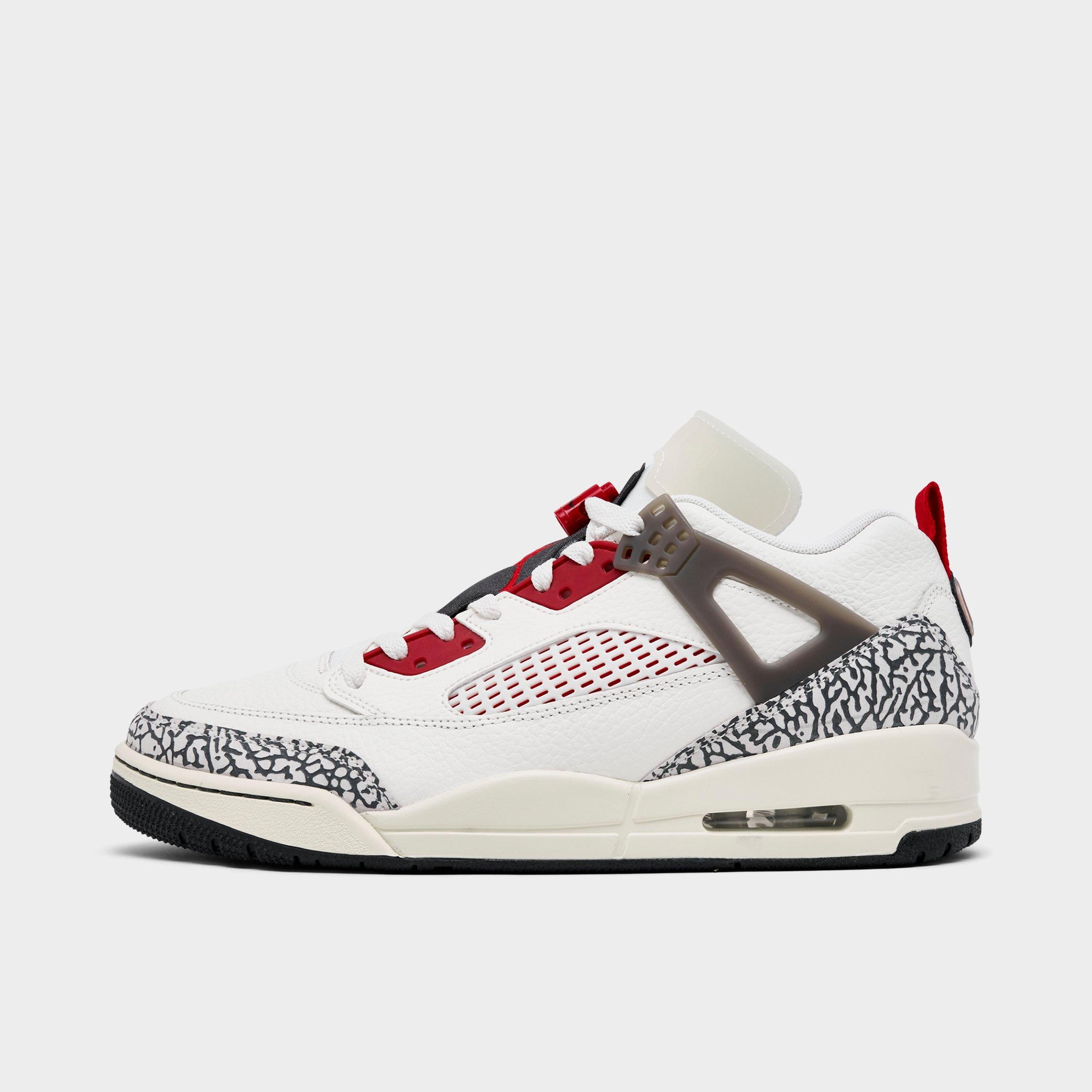 Jordan Men's Spizike Low Casual Shoes in Sail/Anthracite/Coconut Milk Size: 7.5