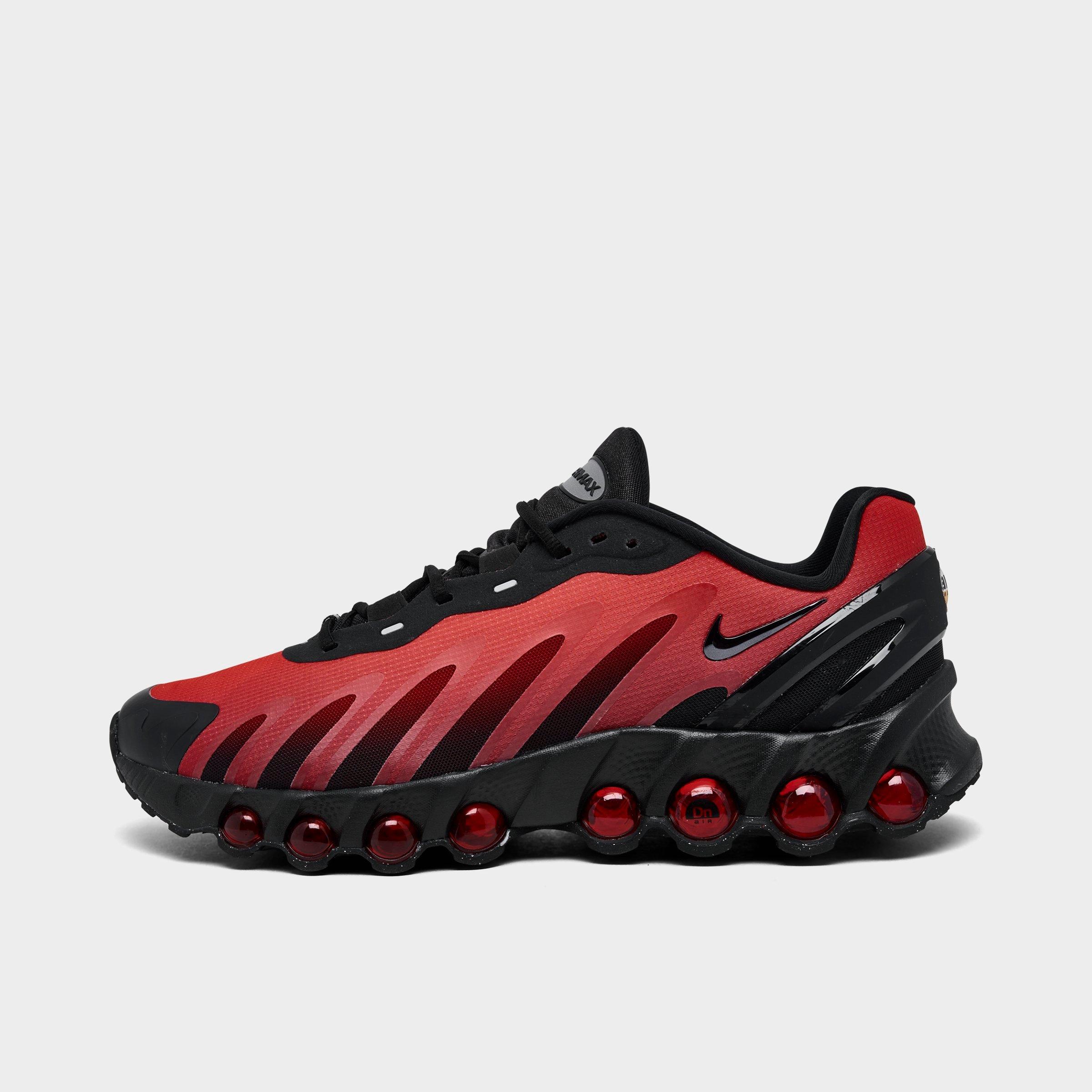 Nike Men's Air Max Dn8 Casual Shoes in Black/Gym Red/Bright Crimson Size: 7.5