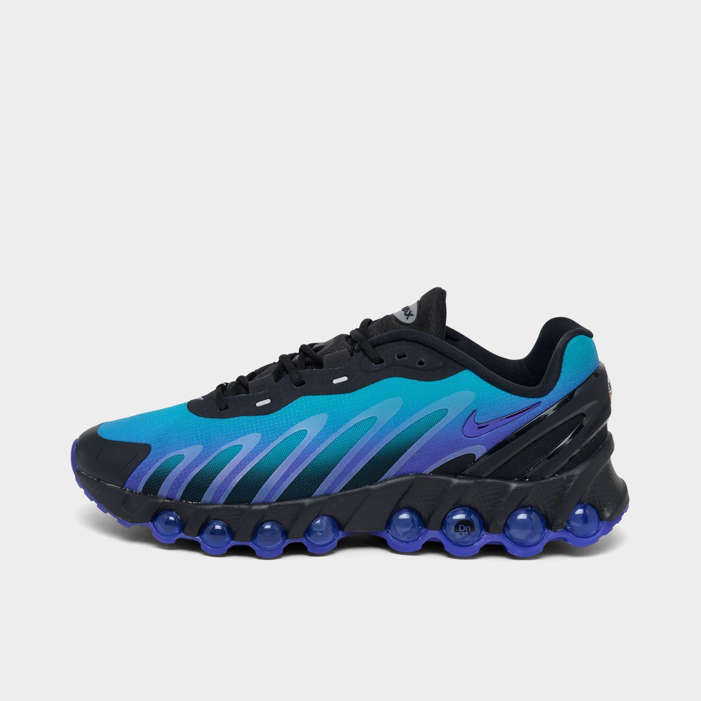 Nike Men's Air Max Dn8 Casual Shoes in Persian Violet/Black/Dusty Cactus Size: 7.5