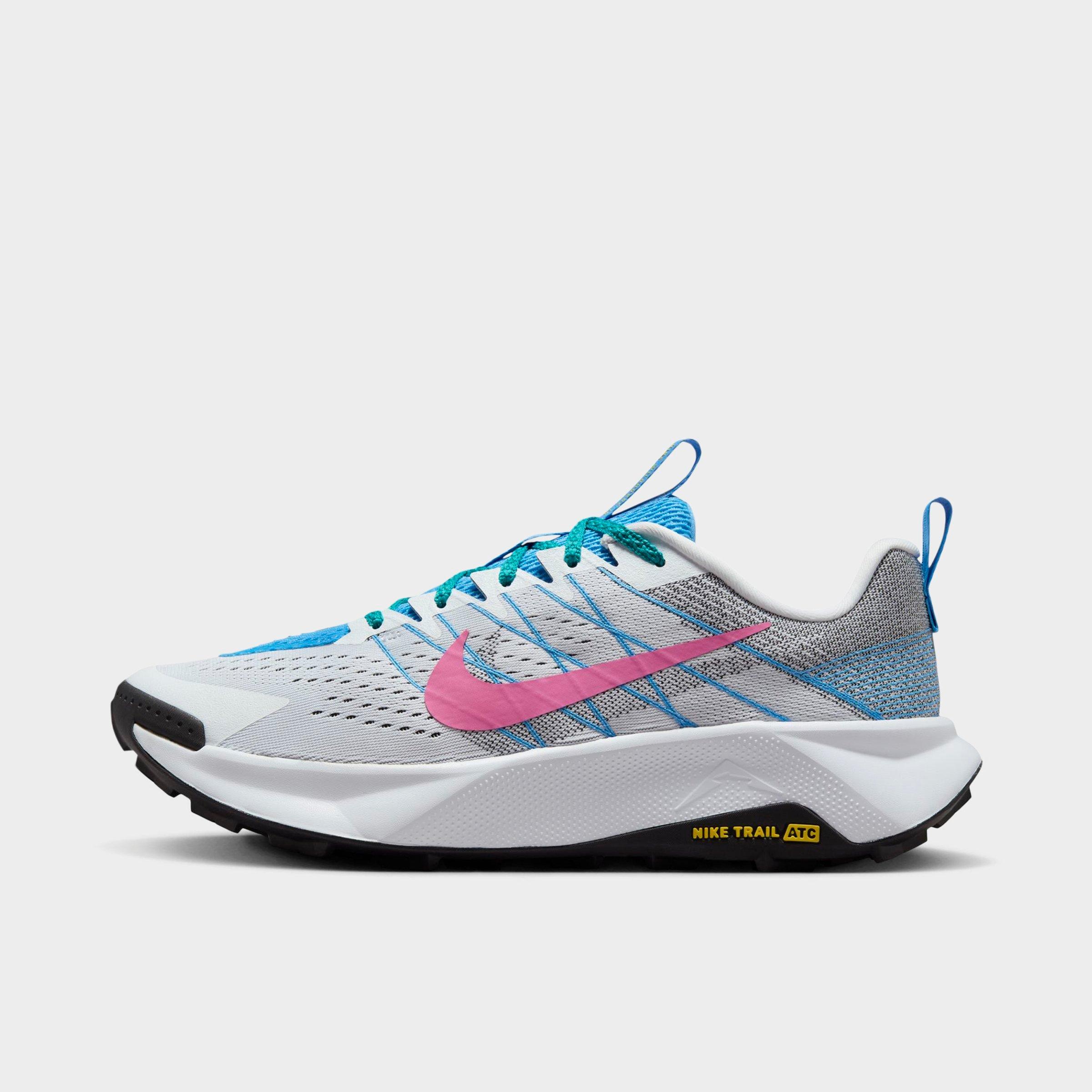 Nike Men's Wildhorse 10 Trail Running Shoes in White/Black/University Blue Size: 7