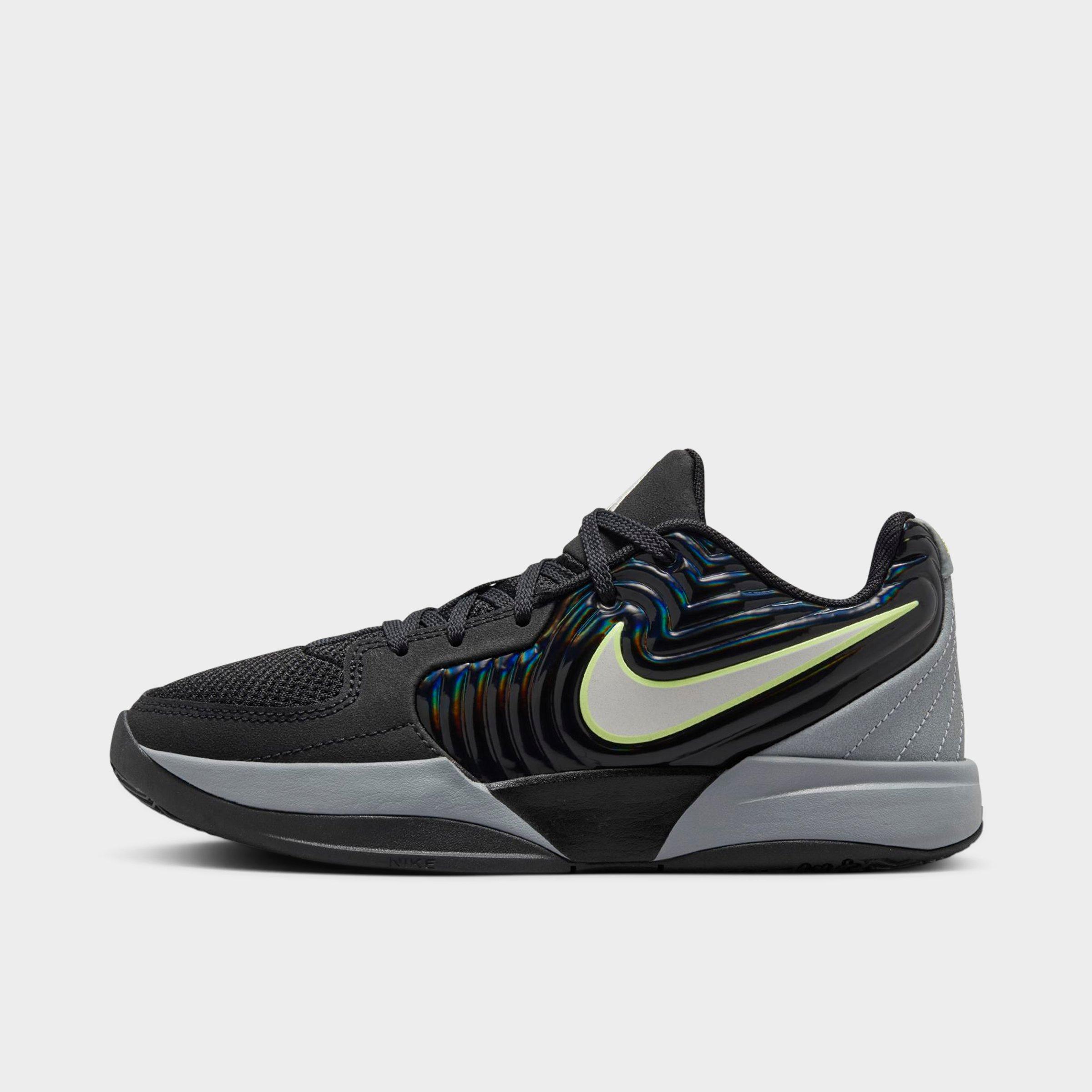 Nike Big Kids Ja 2 Basketball Shoes in Black/Phantom/Smoke Grey Size: 4.5
