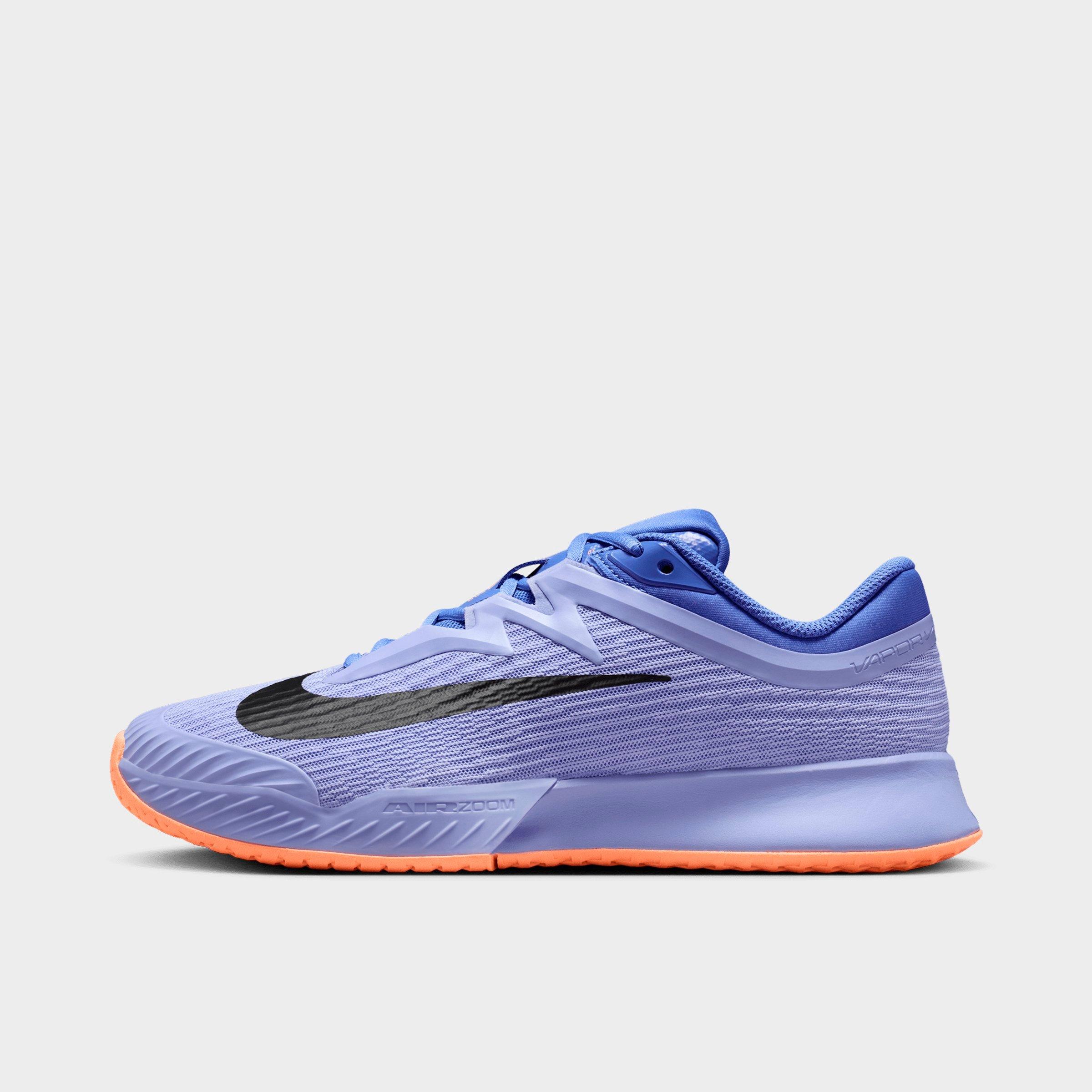 Nike Women's Zoom Vapor Pro 3 Hard Court Tennis Shoes in Light Thistle/Sapphire/Orange Pulse Size: 8.5