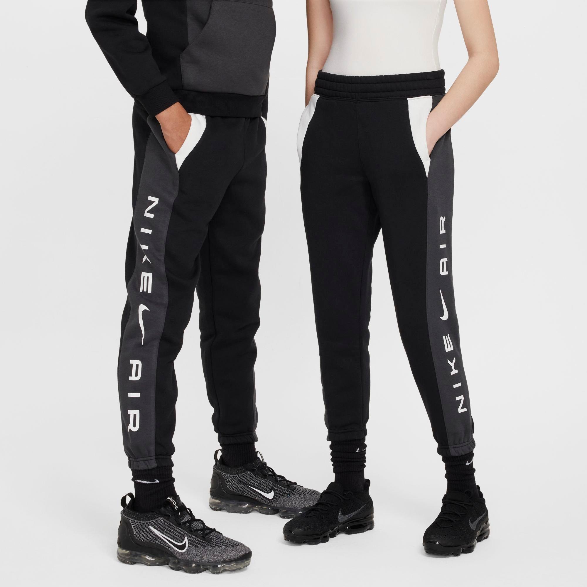Nike Kids Air Jogger Pants in Black/Anthracite/White Size: XL