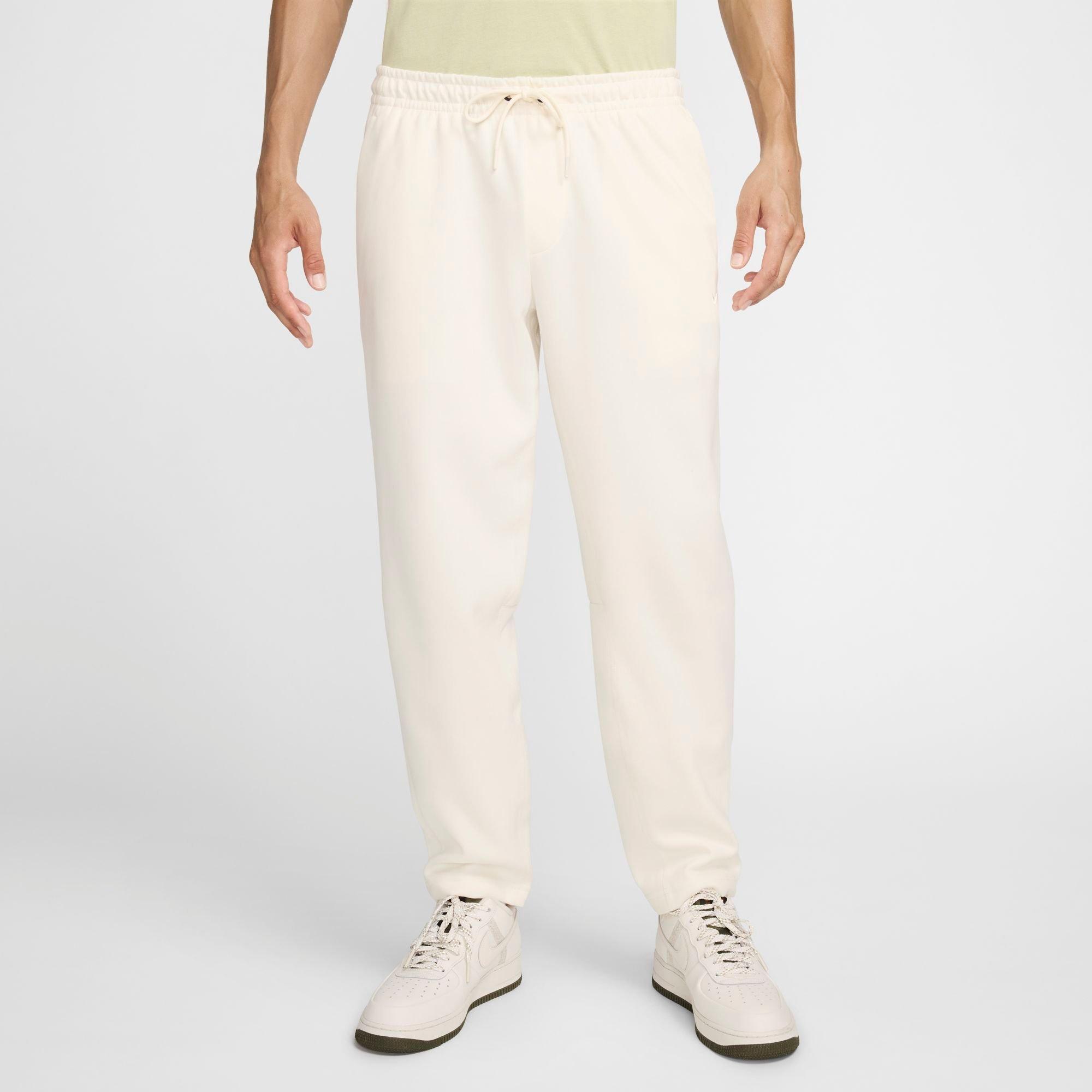 Nike Men's Primary Dri-FIT UV Tapered Versatile Pants in Pale Ivory Size: XS