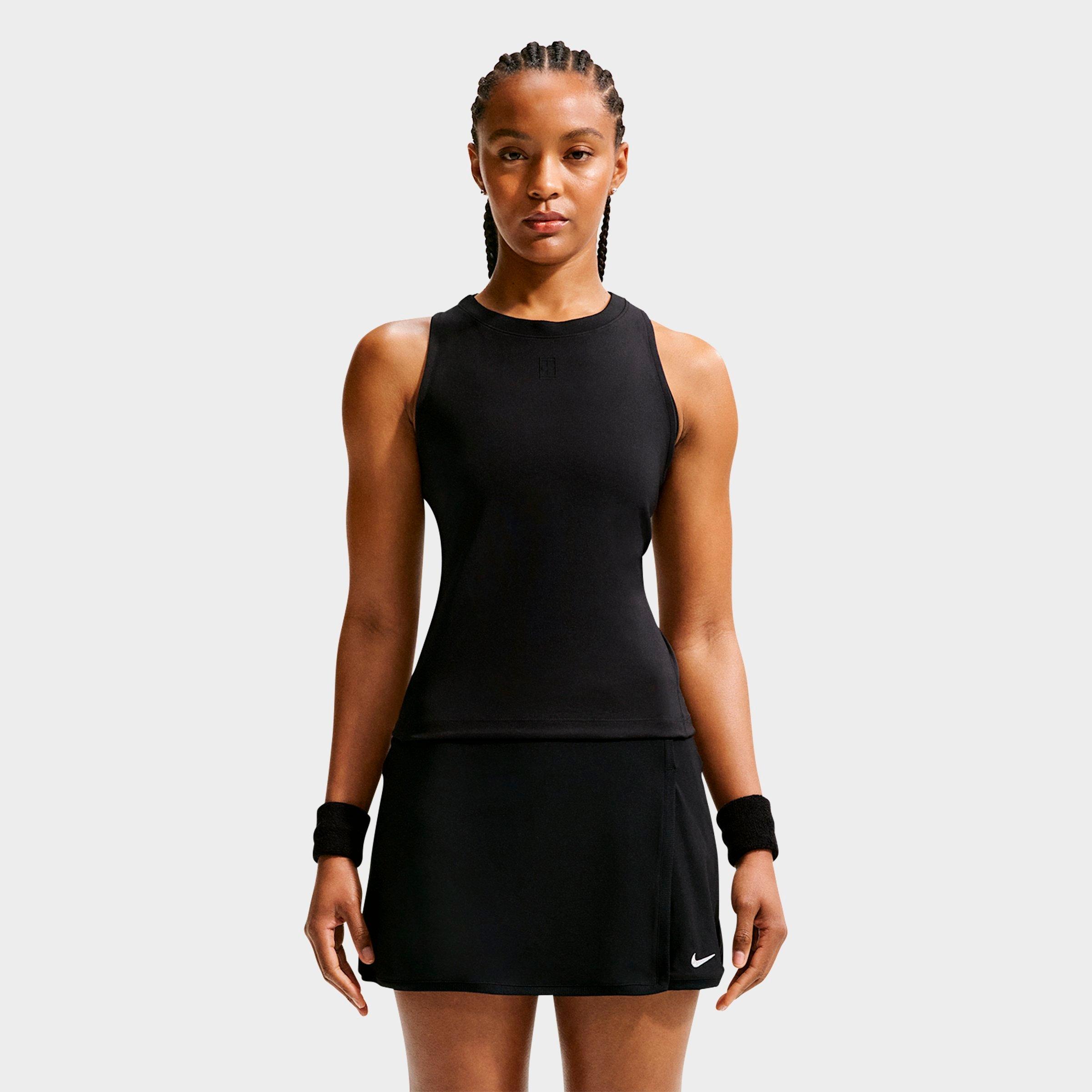 Nike Women's Court Advantage Dri-FIT Tennis Tank Top in Black Size: Medium