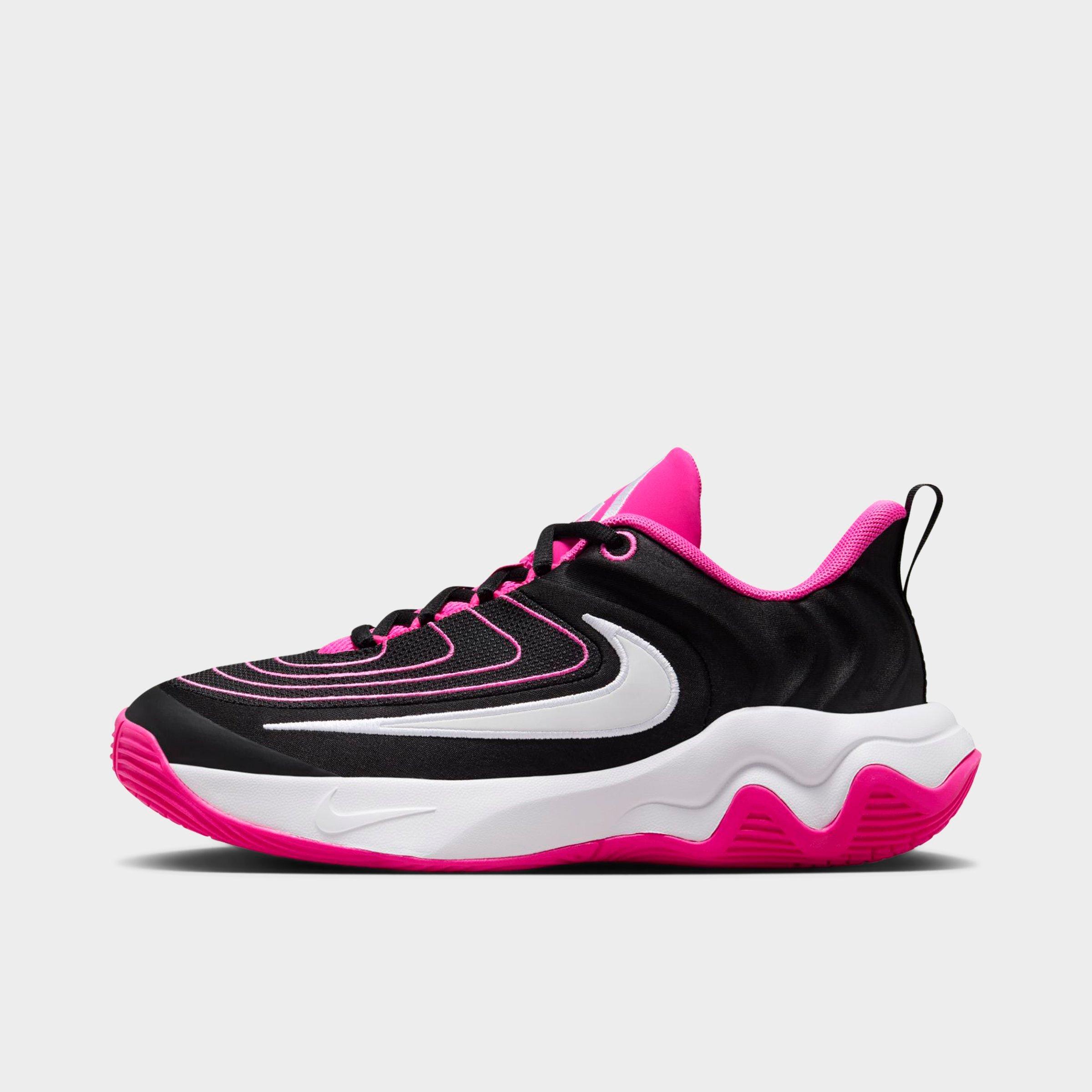 Nike Big Kids Giannis Immortality 4 Basketball Shoes in BLACK/WHITE-LASER FU Size: 1.0