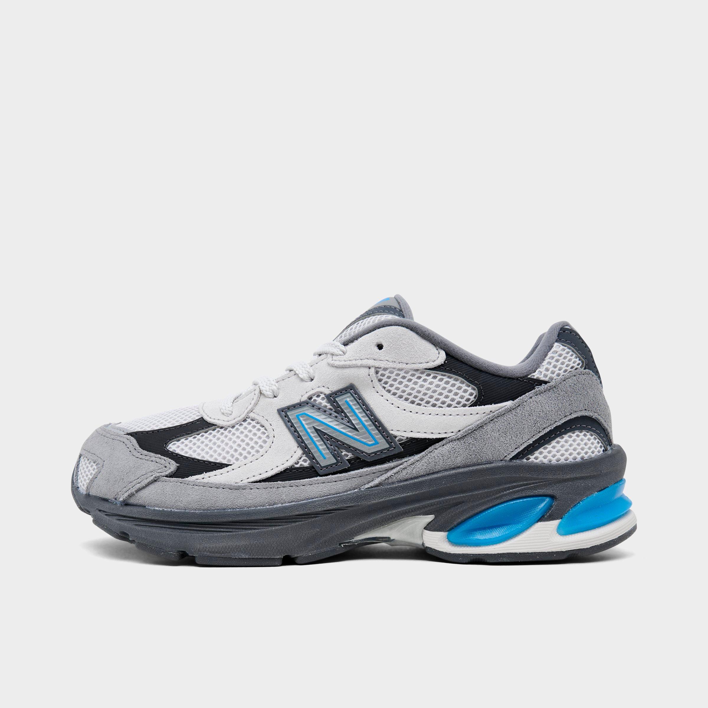 New Balance Big Kids 2010 Casual Shoes in Grey/Blue Size: 6.0