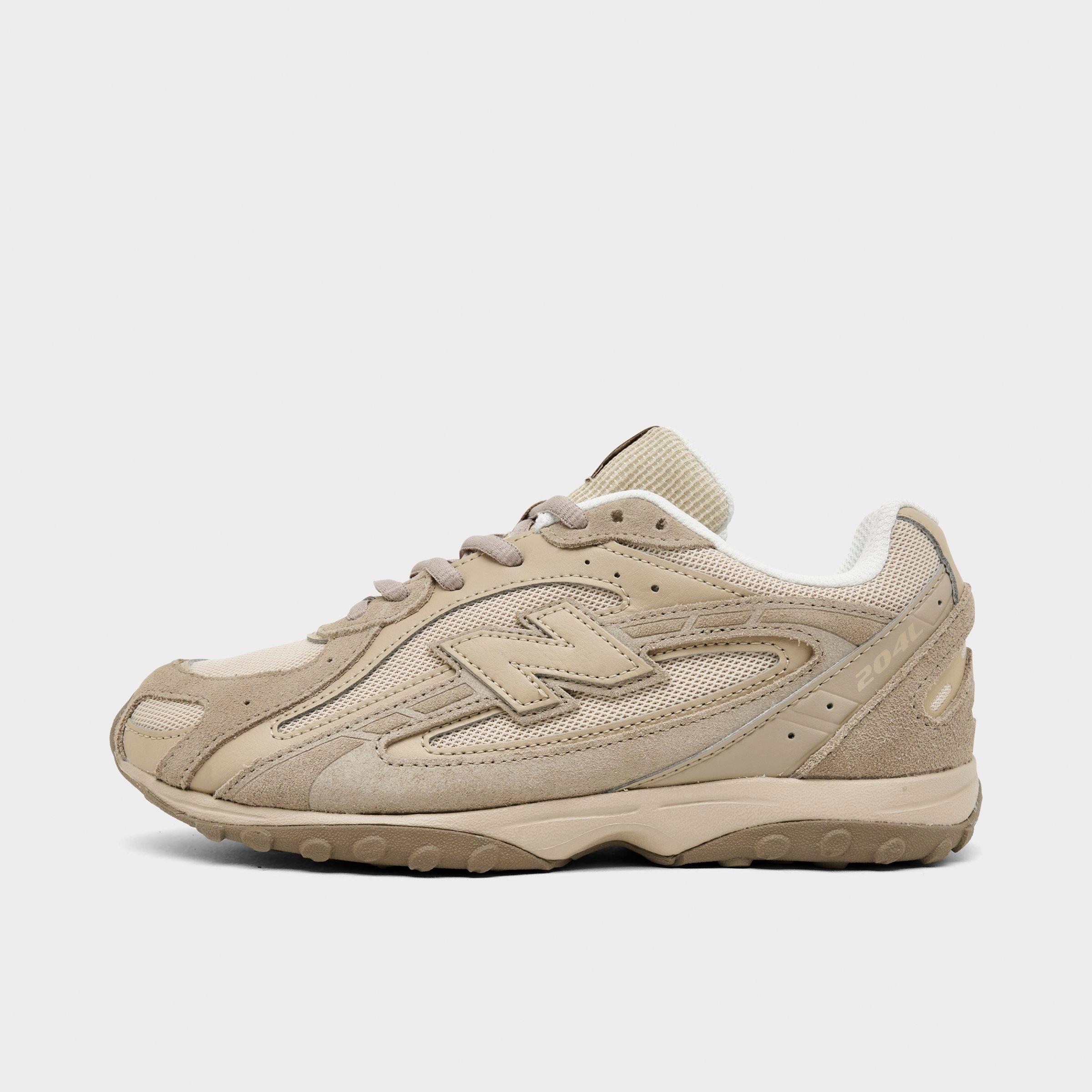 New Balance Girls Big Kids 204L Casual Shoes in Driftwood/Sandstone Size: 3.5