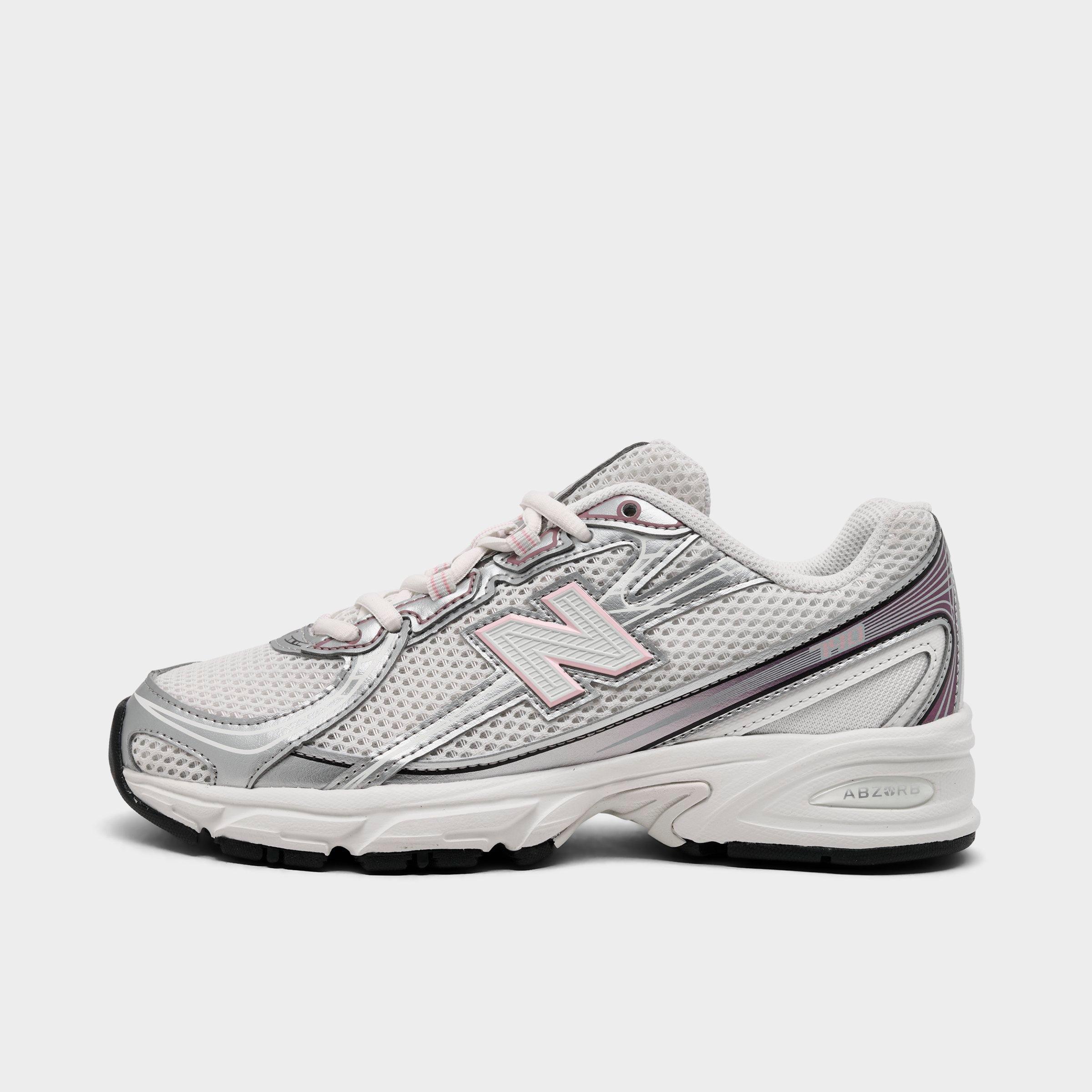 New Balance Big Kids 740 Casual Shoes in Cream/Iridescent Size: 4.5