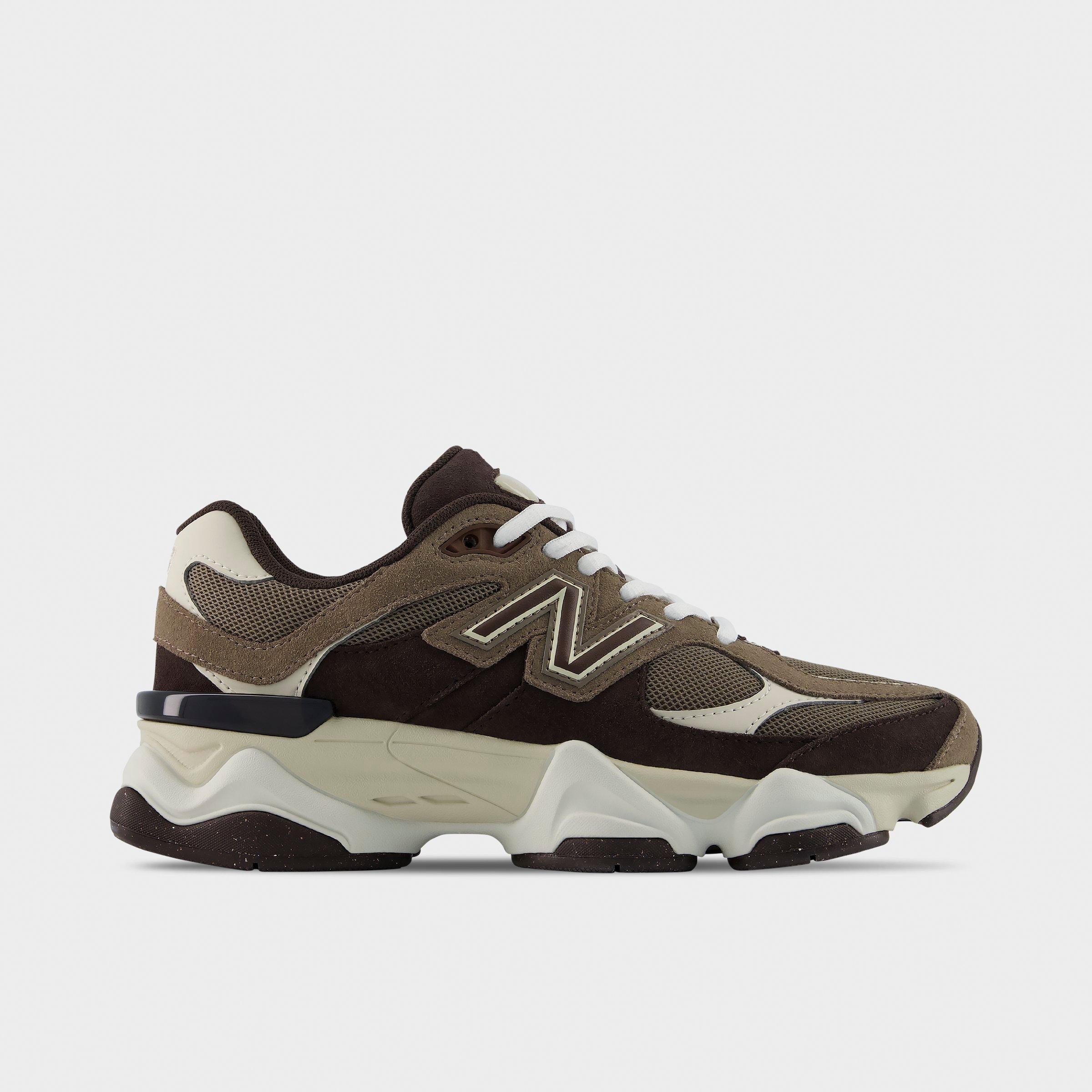 New Balance Girls Big Kids 9060 Casual Shoes in Multi Brown Size: 6.0