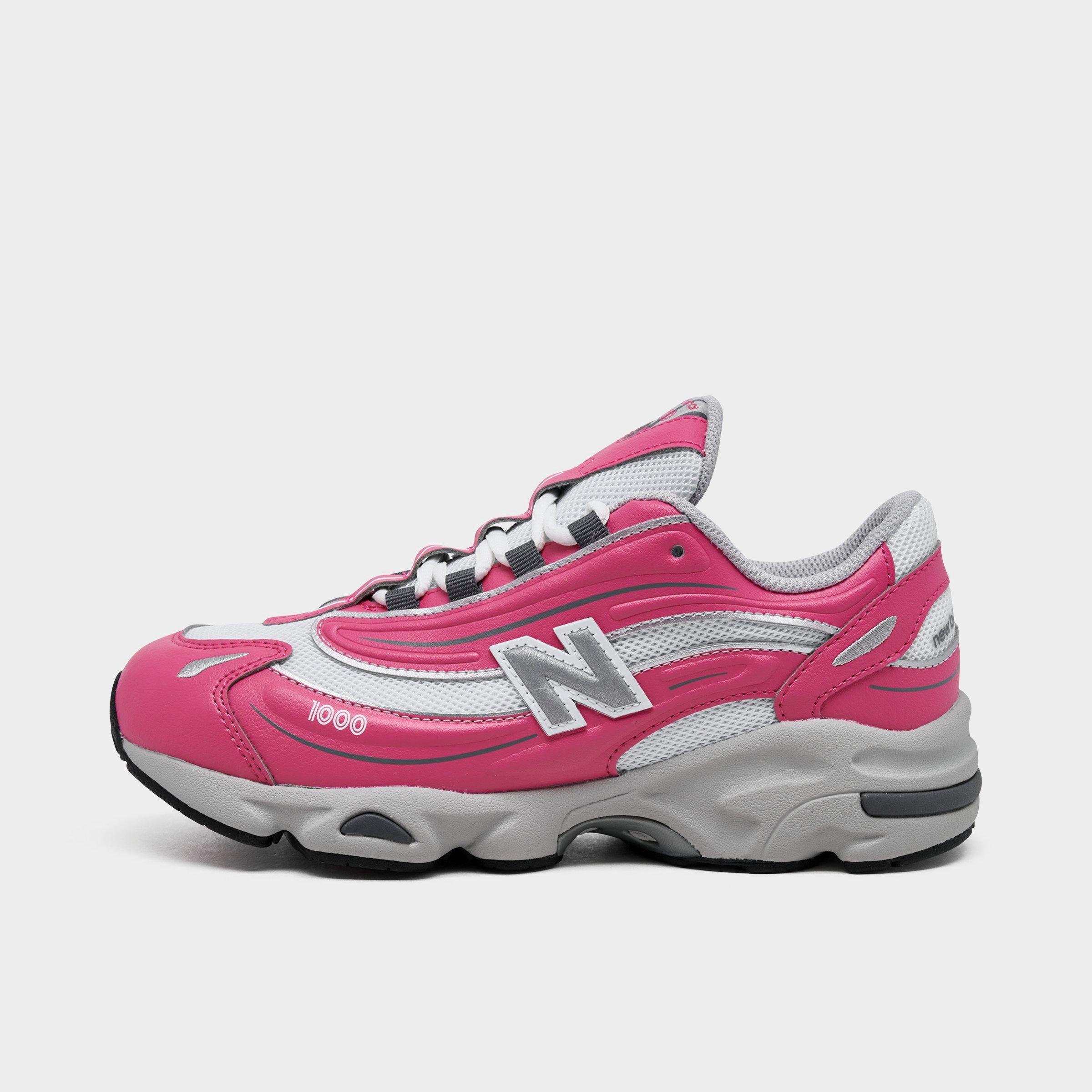 New Balance Big Kids 1000 Casual Shoes in Dragon Berry/White Size: 3.5