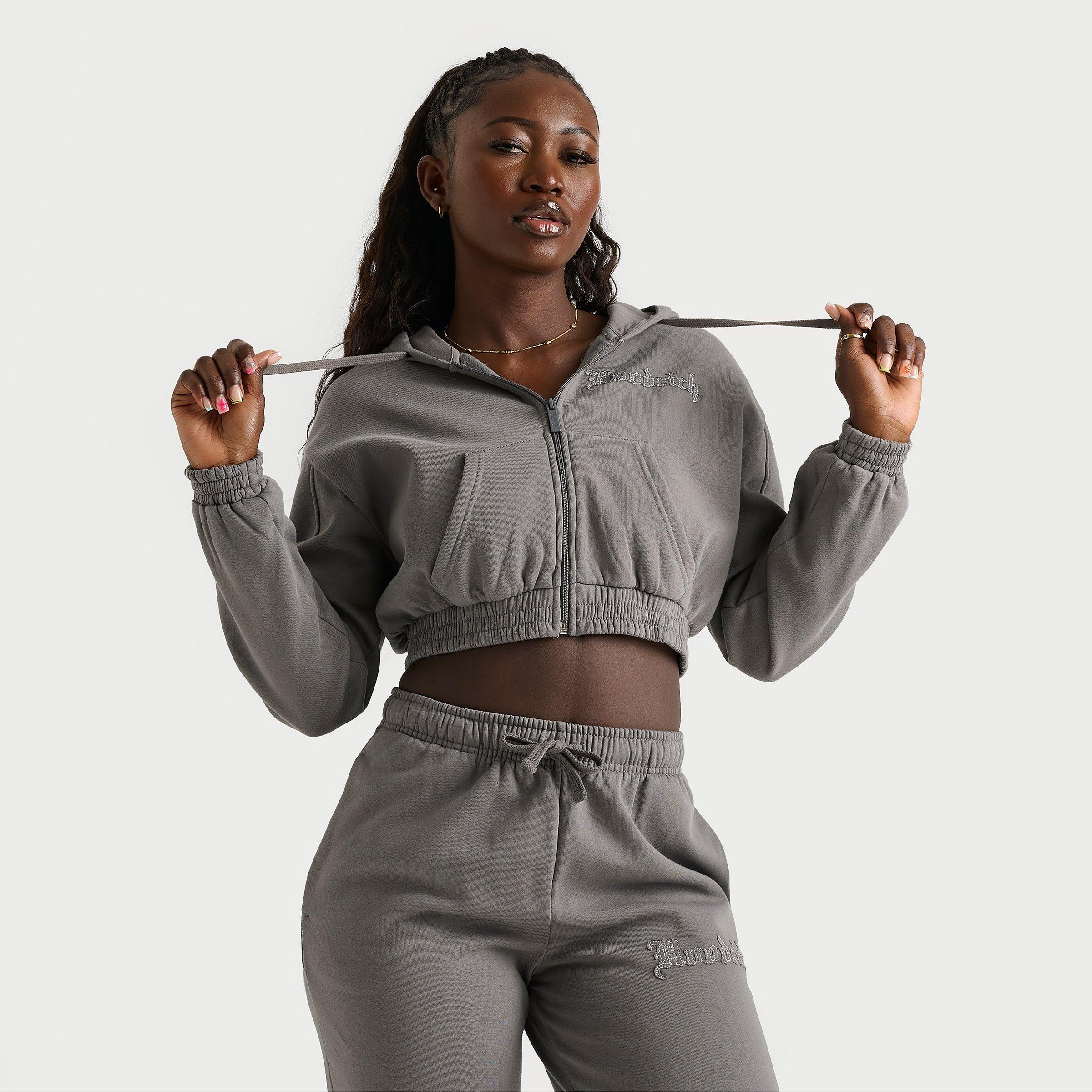 Women's Hoodrich Tagra Cropped Full-Zip Hoodie