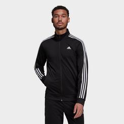 Men's adidas Primegreen Essentials Warm-Up 3-Stripes Track Jacket