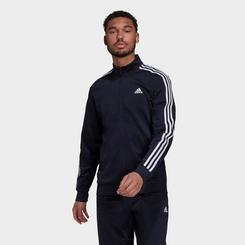 Men's adidas Primegreen Essentials Warm-Up 3-Stripes Track Jacket