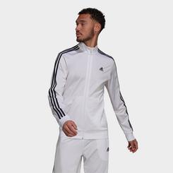Men's adidas Primegreen Essentials Warm-Up 3-Stripes Track Jacket