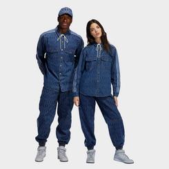 adidas x IVY PARK Monogram Denim Track Pants