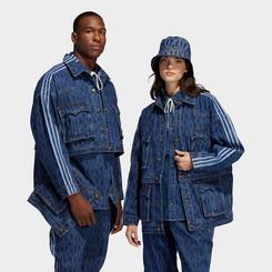 adidas x IVY PARK Monogram Denim Track Jacket