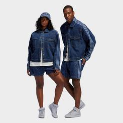 adidas x IVY PARK Monogram Denim Shorts