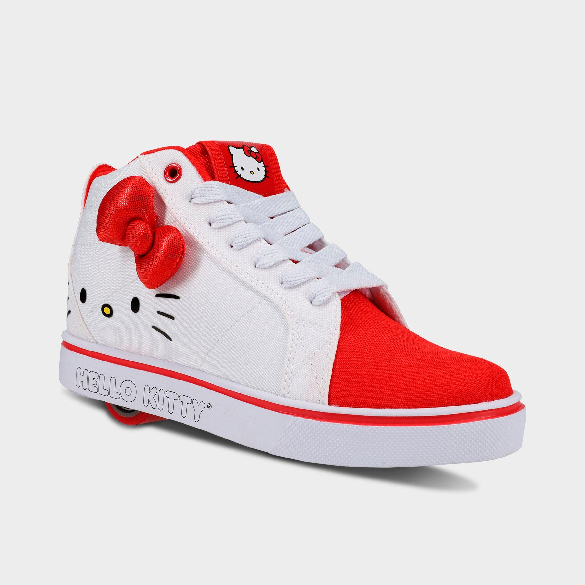 Girls' Big Kids' Heelys x Hello Kitty Racer Mid Casual Shoes