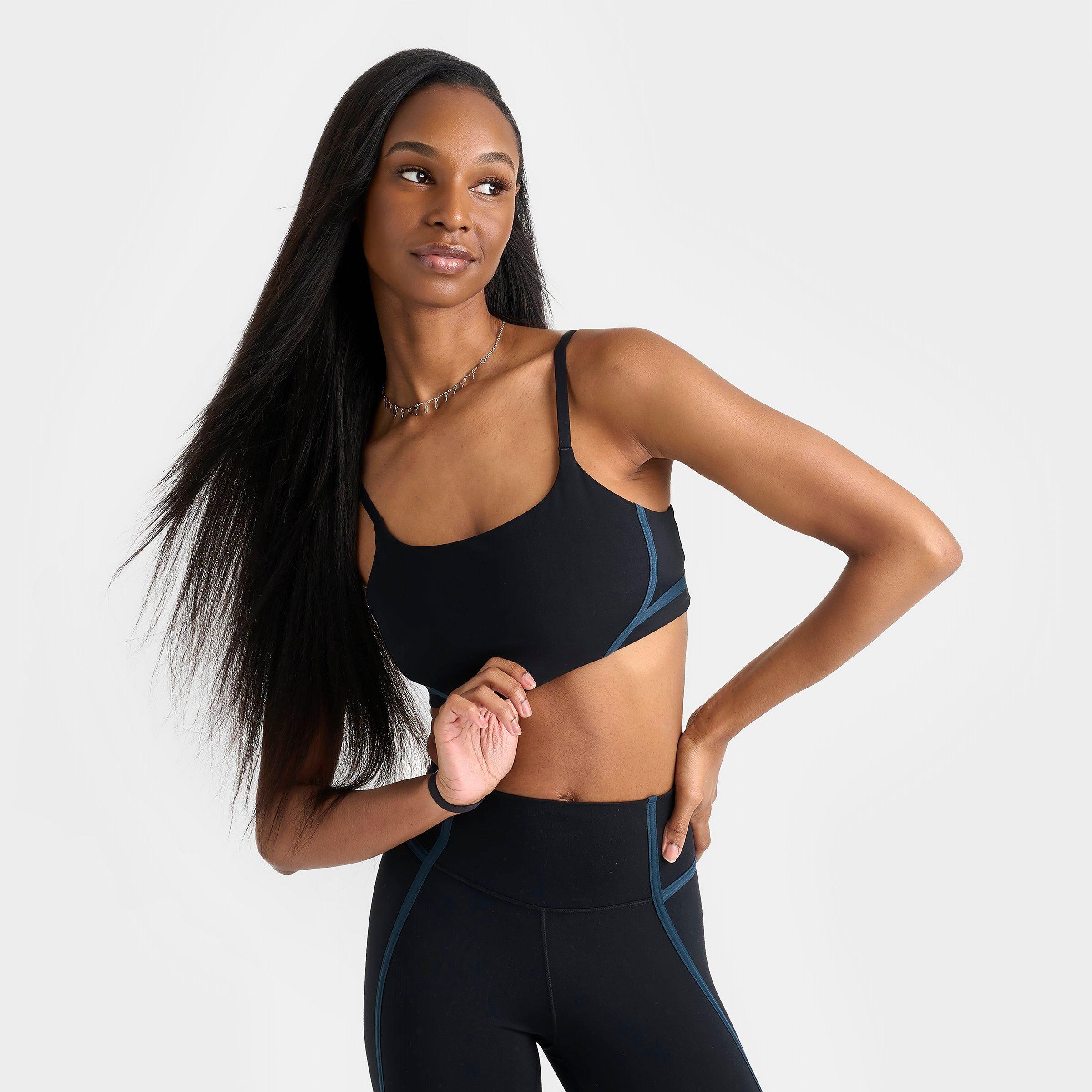 Nike Women's One Convertible Light-Support Sports Bra in Black/White Size: XS