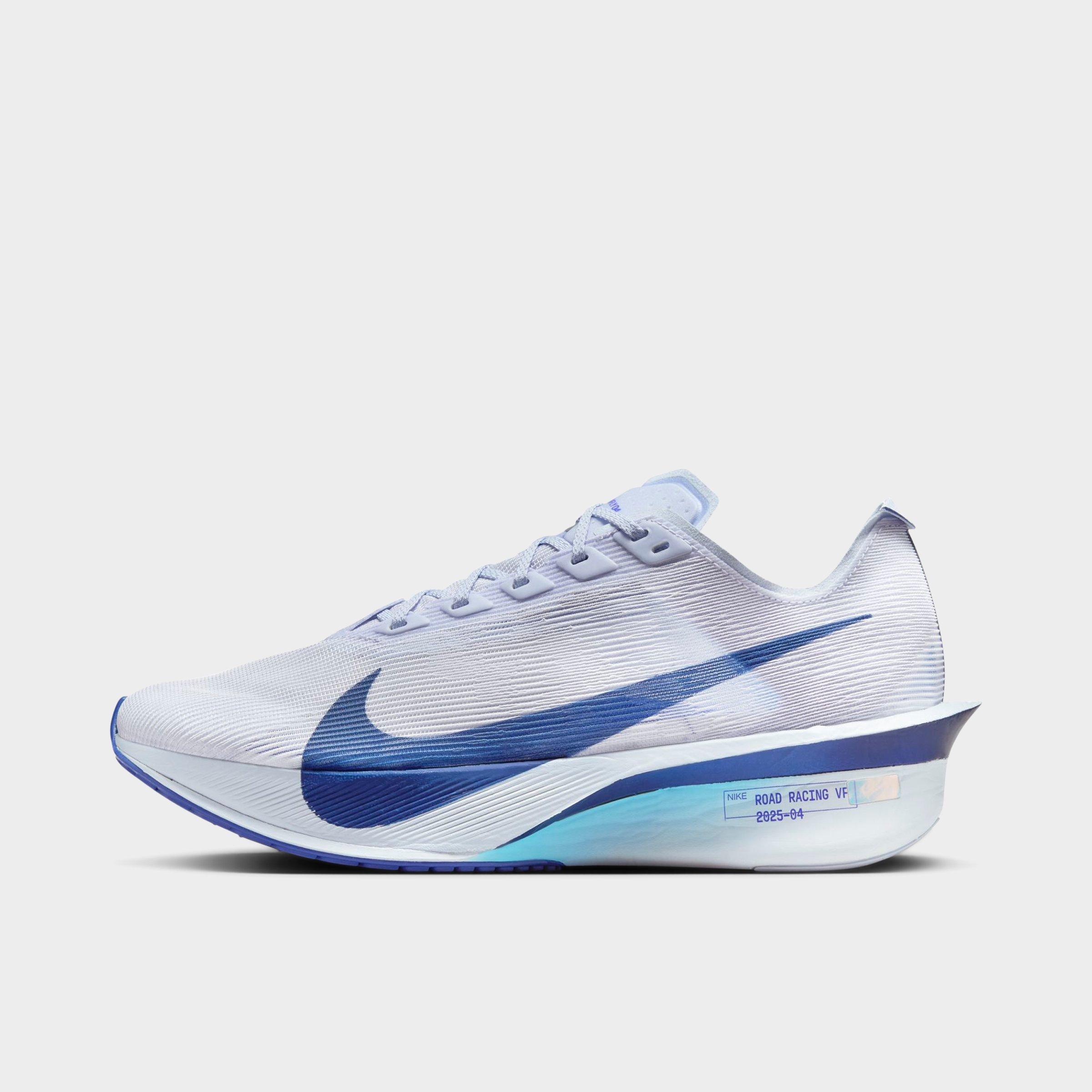 Nike Women's Vaporfly 4 Running Shoes in GHOST/BL VD-PRSN VLT Size: 6.0