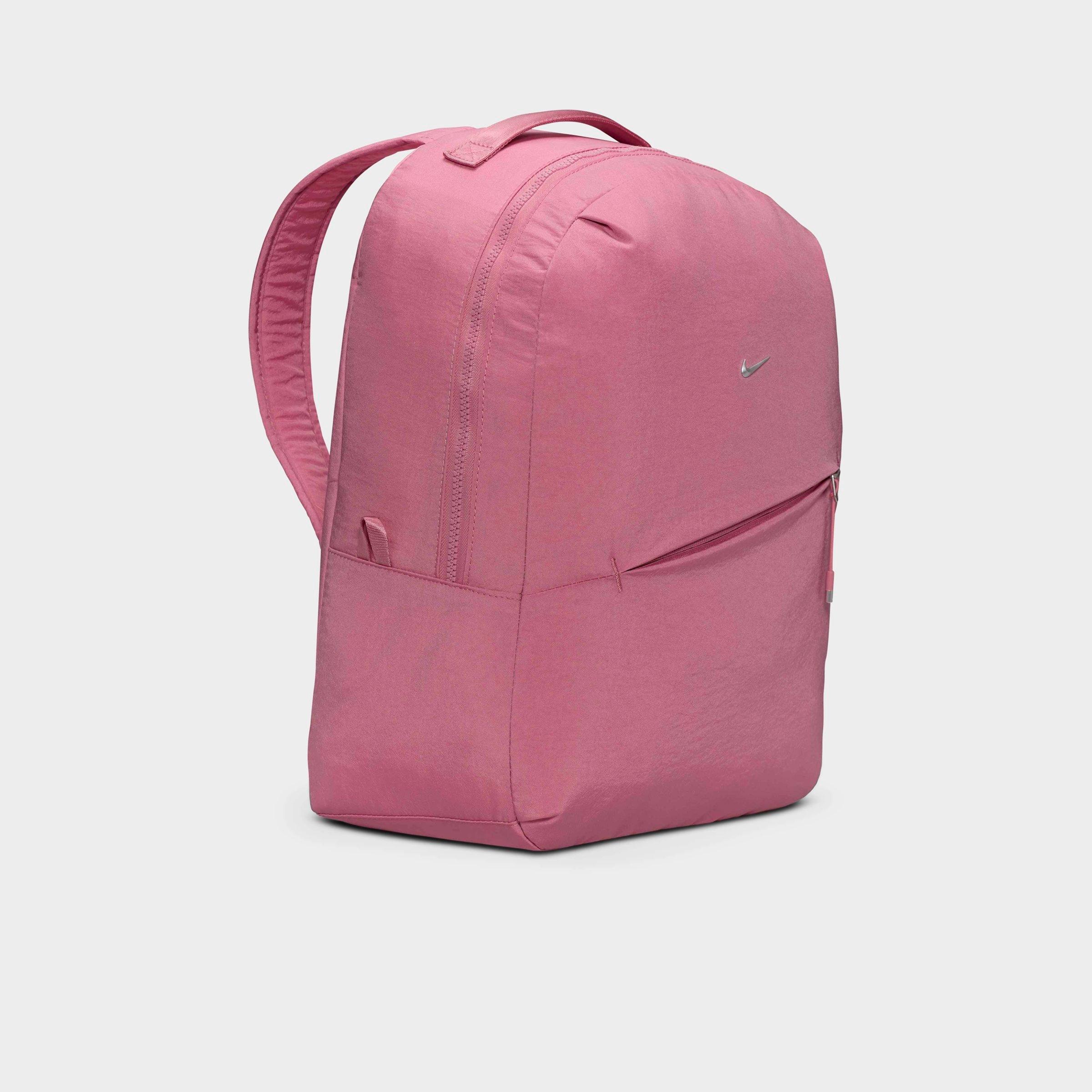 Nike Aura Backpack (24L) in Elemental Pink/Elemental Pink/Matte Silver Size: NOSIZE