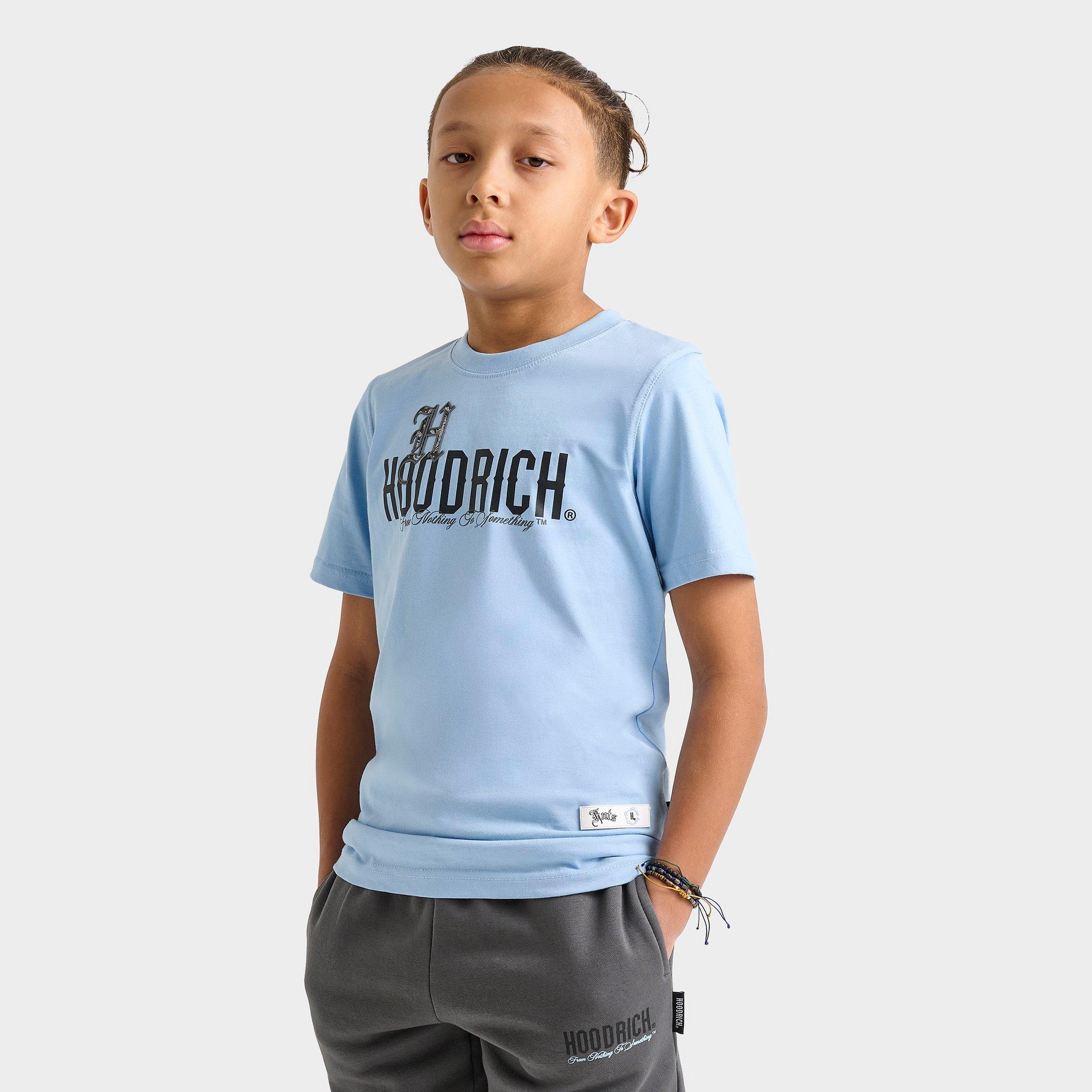 Hoodrich Kids Eterno T-Shirt in Light Blue Size: Small