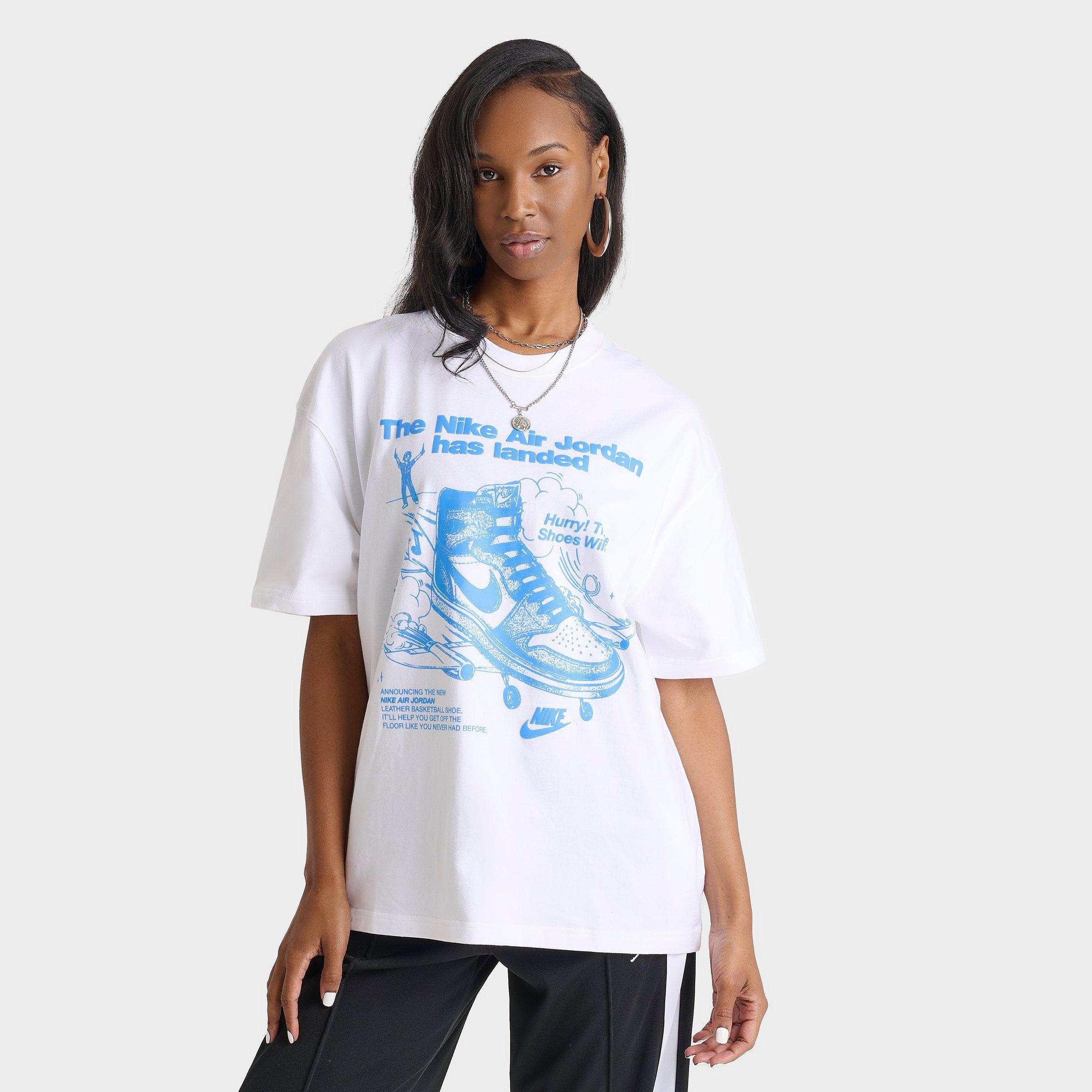 Women's Oversized Sneaker Graphic T-Shirt