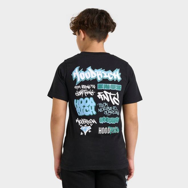 Hoodrich グラフィック Graffiti Tシャツ オーバーサイズ White Hoodrich Graffiti Oversized T-Shirt - JD Sports Global