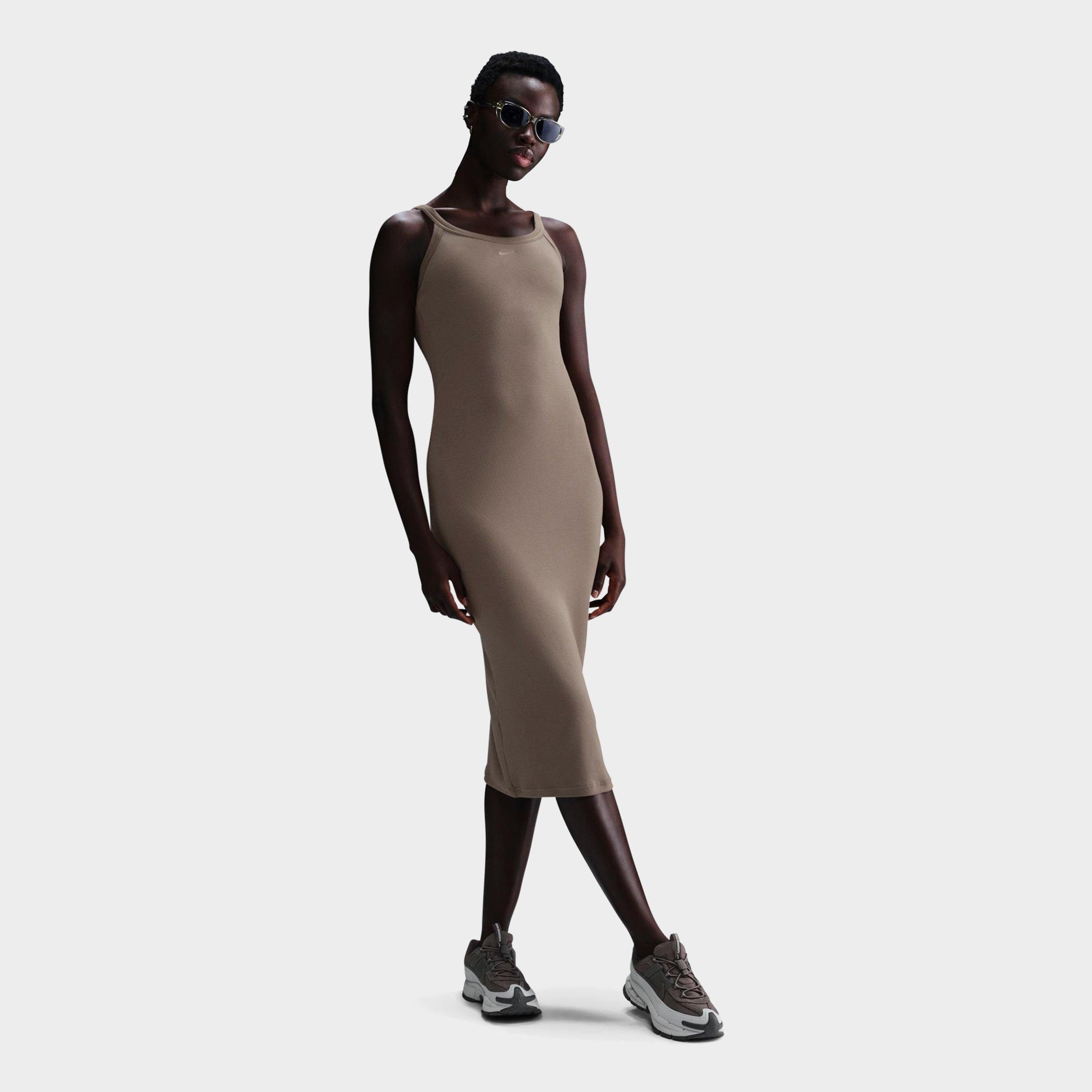 Women's Nike Sportswear Chill Knit Mini-Rib Tank Top Dress