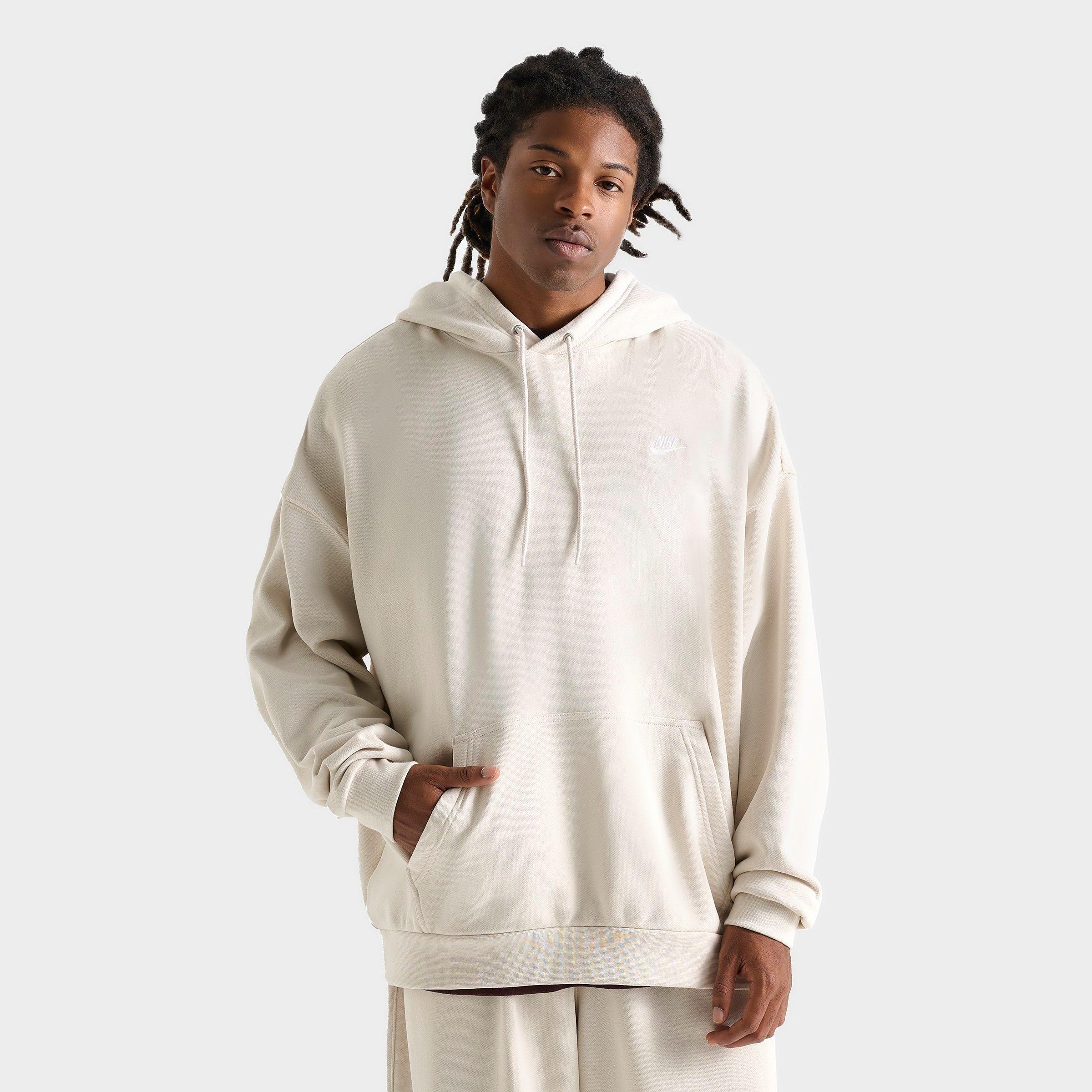 Men's Nike Club Fleece Oversized French Terry Pullover Hoodie