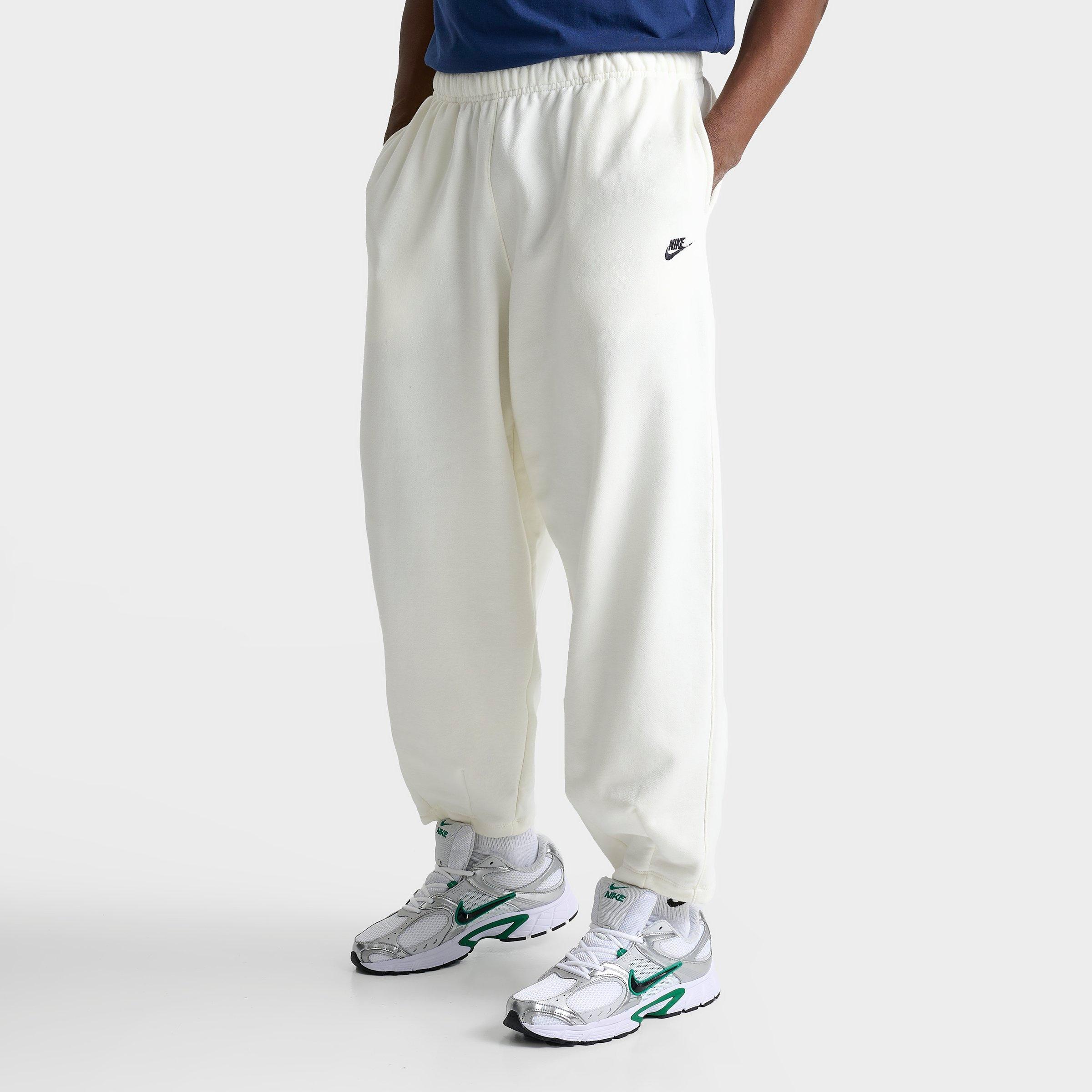 Nike Men's Club Oversized French Terry Sweatpants in Sail/Black Size: XS